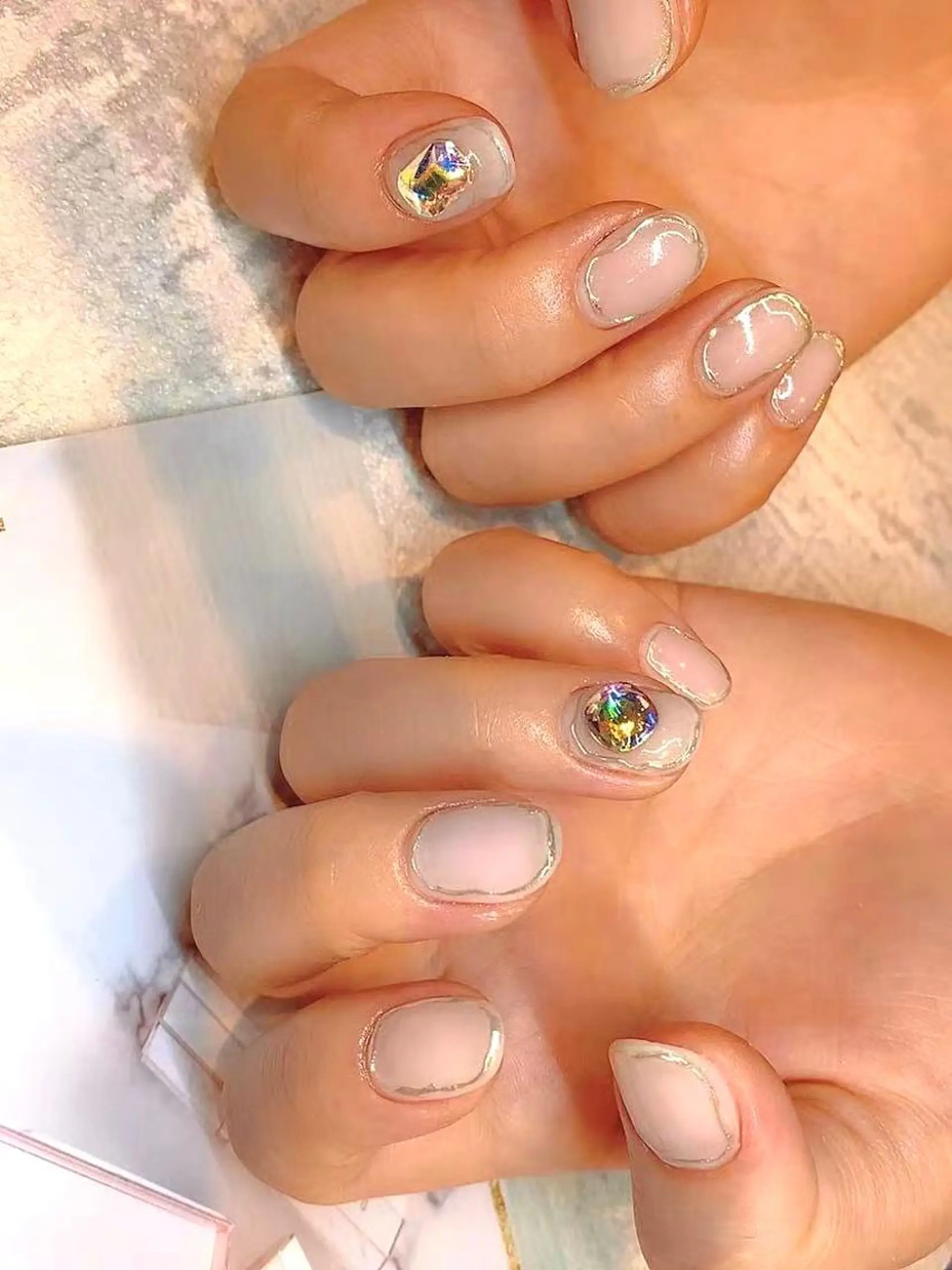 ネイル 長さだし専門店 M2　rikaのネイルデザイン