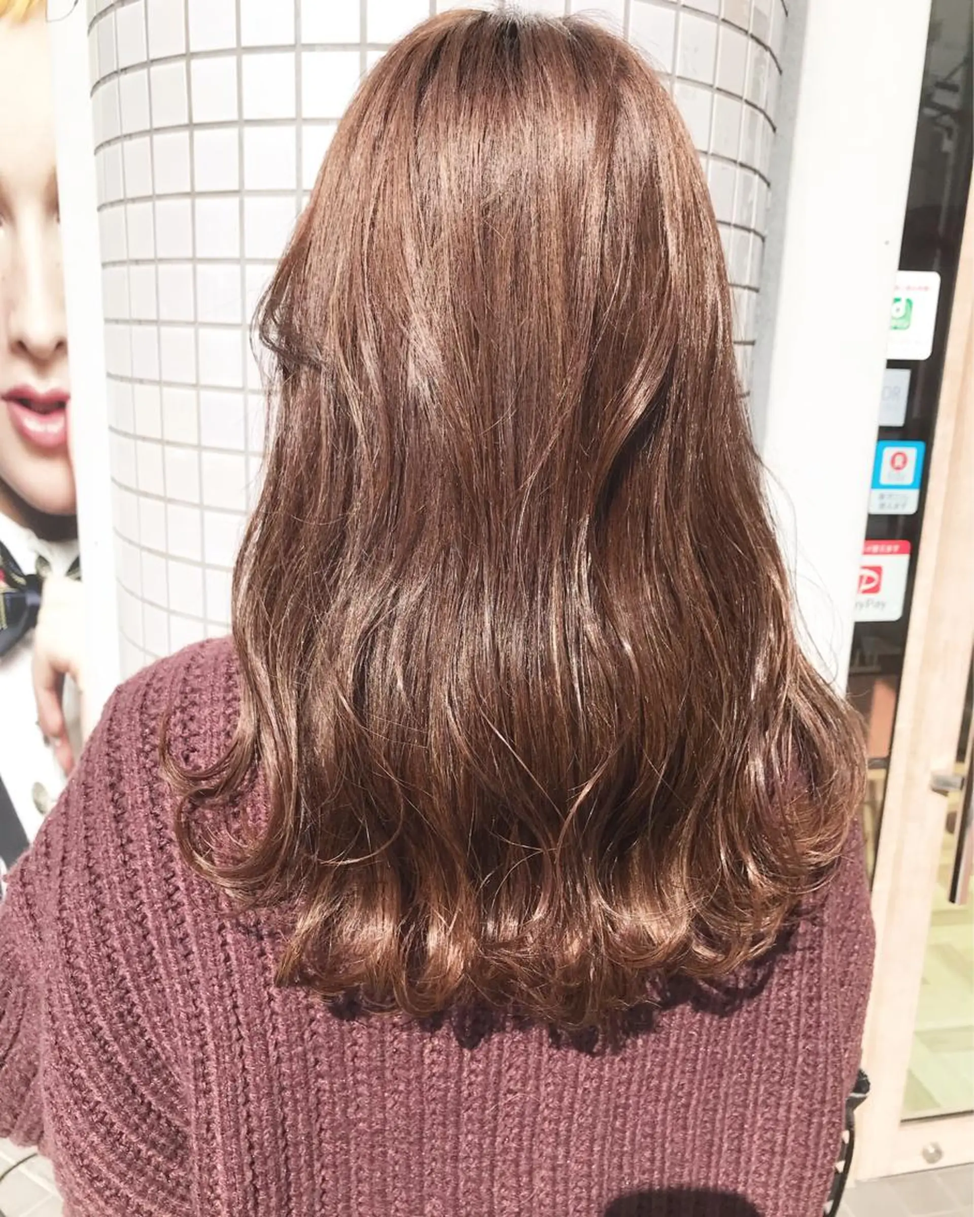 ミディアム 💎馴染むエクステ ×カラーTOMO💎のヘアスタイル