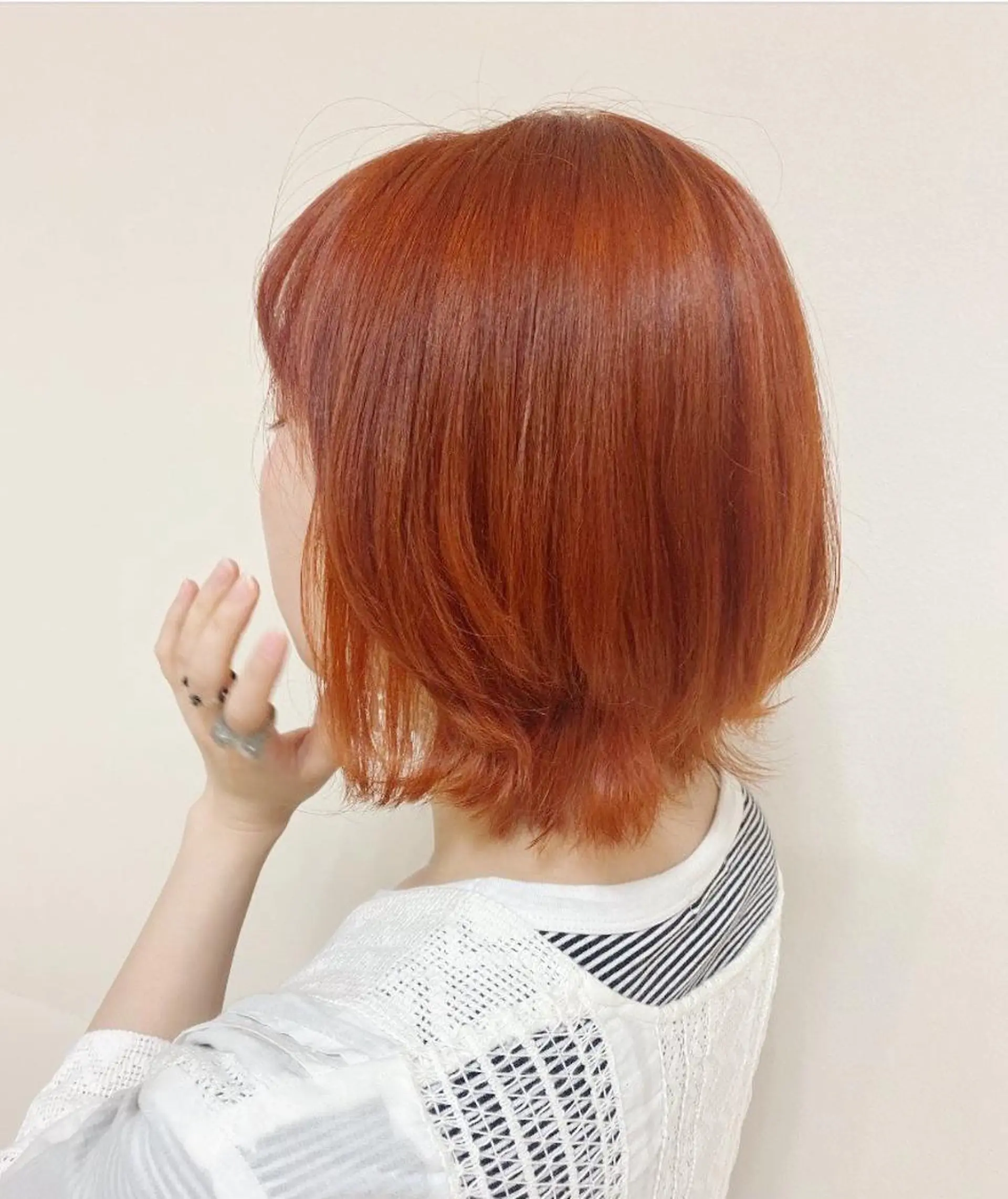 ショート カラー ヘアアレンジ ハイトーンカラー オレンジ enurk店 🍋 丸谷みく♥のその他イメージ