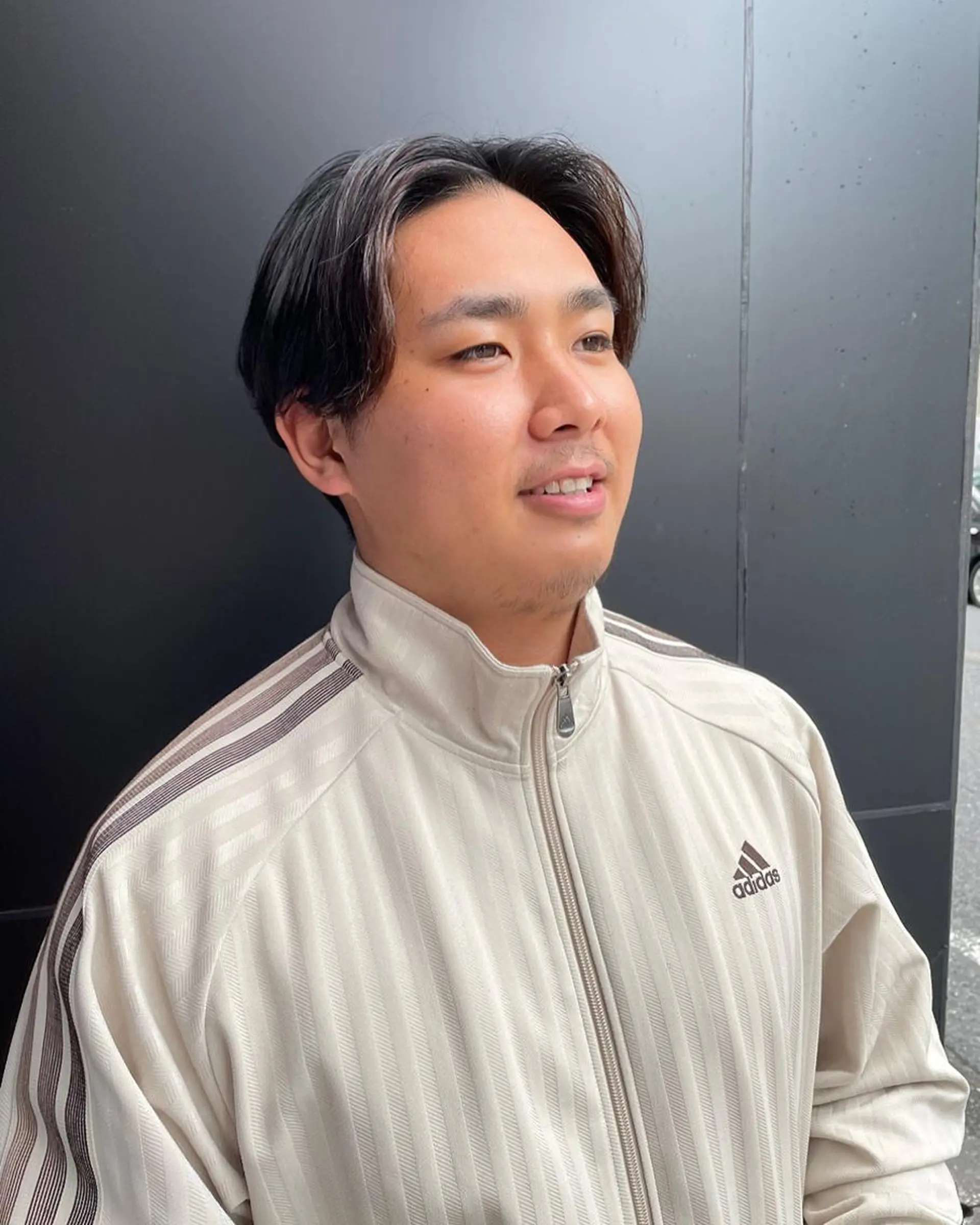 パーマ メンズ カット パーマ スパイキーパーマ 柏NO1 藤本葉のヘアスタイル