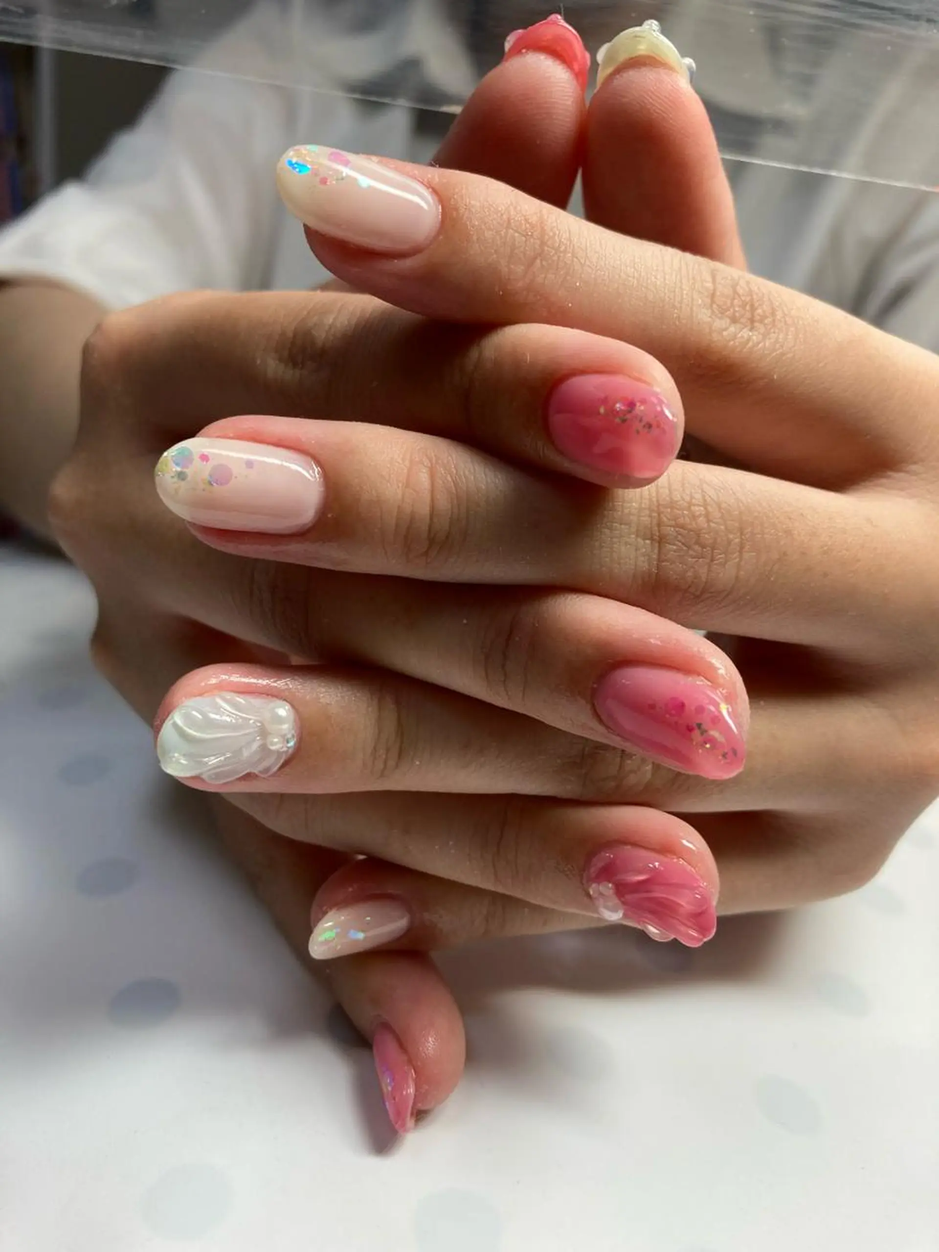 セミロング ネイル nail yukkoのネイルデザイン