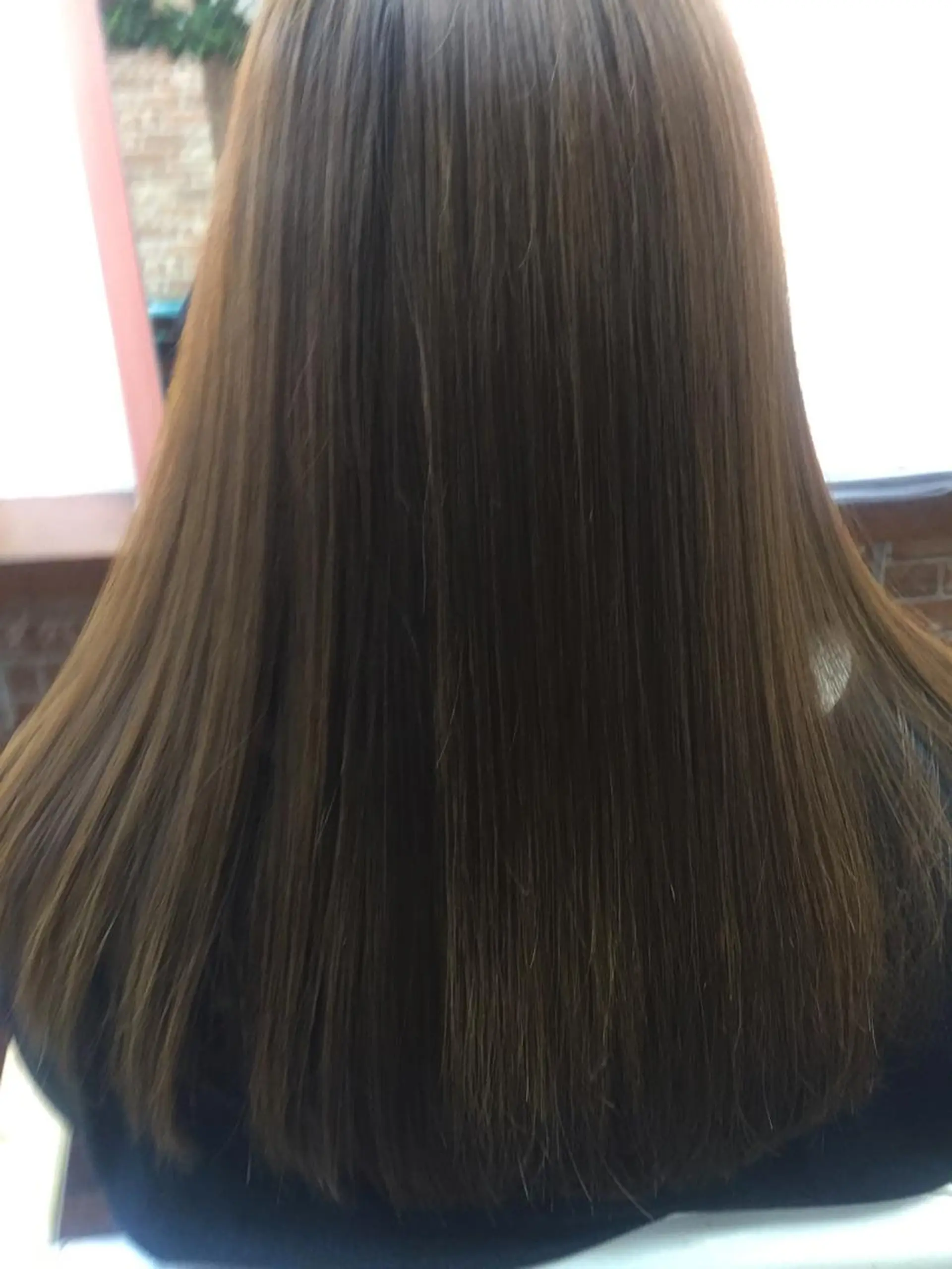 セミロング パーマ 桧山 真のヘアスタイル