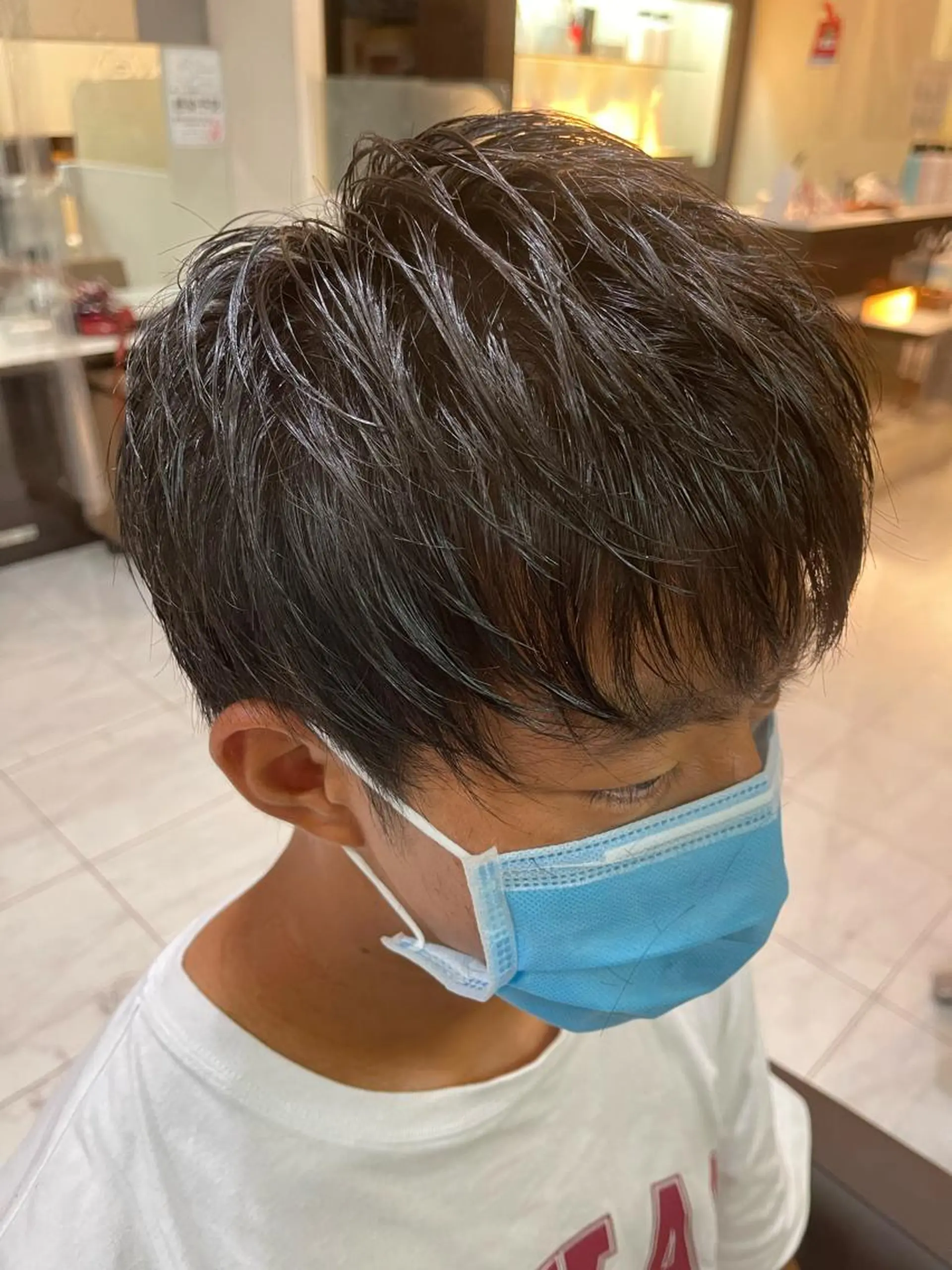 ショート ❄️メンズカット 落合諒❄️のヘアスタイル