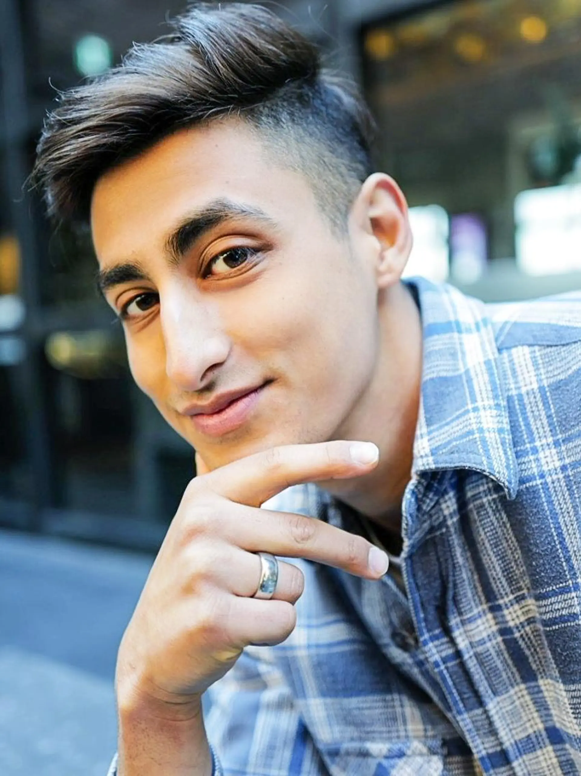 ショート カラー パーマ ヘアアレンジ メンズ cecil hair 難波店所属・髪質改善透明感カラー /SHOGO☀️のヘアスタイル