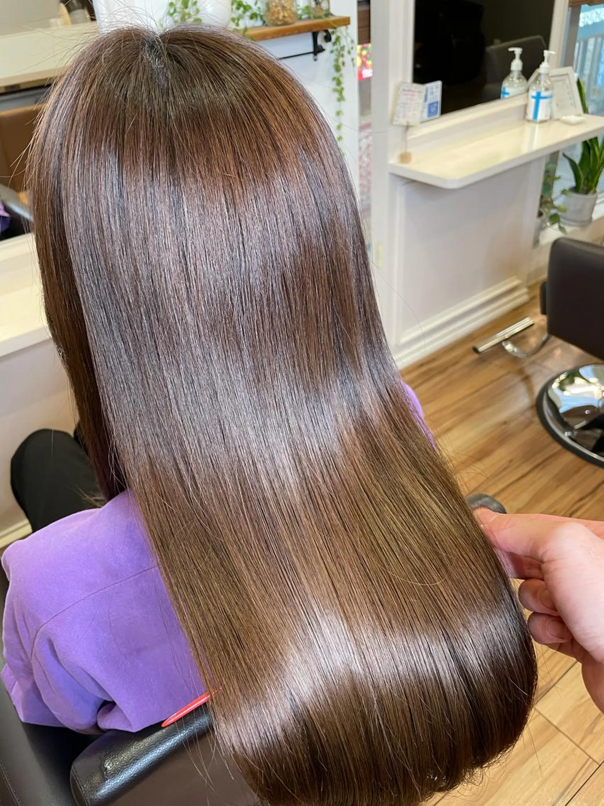 ロング TELAHAIR 板橋所属・箕浦 詢平のヘアスタイル