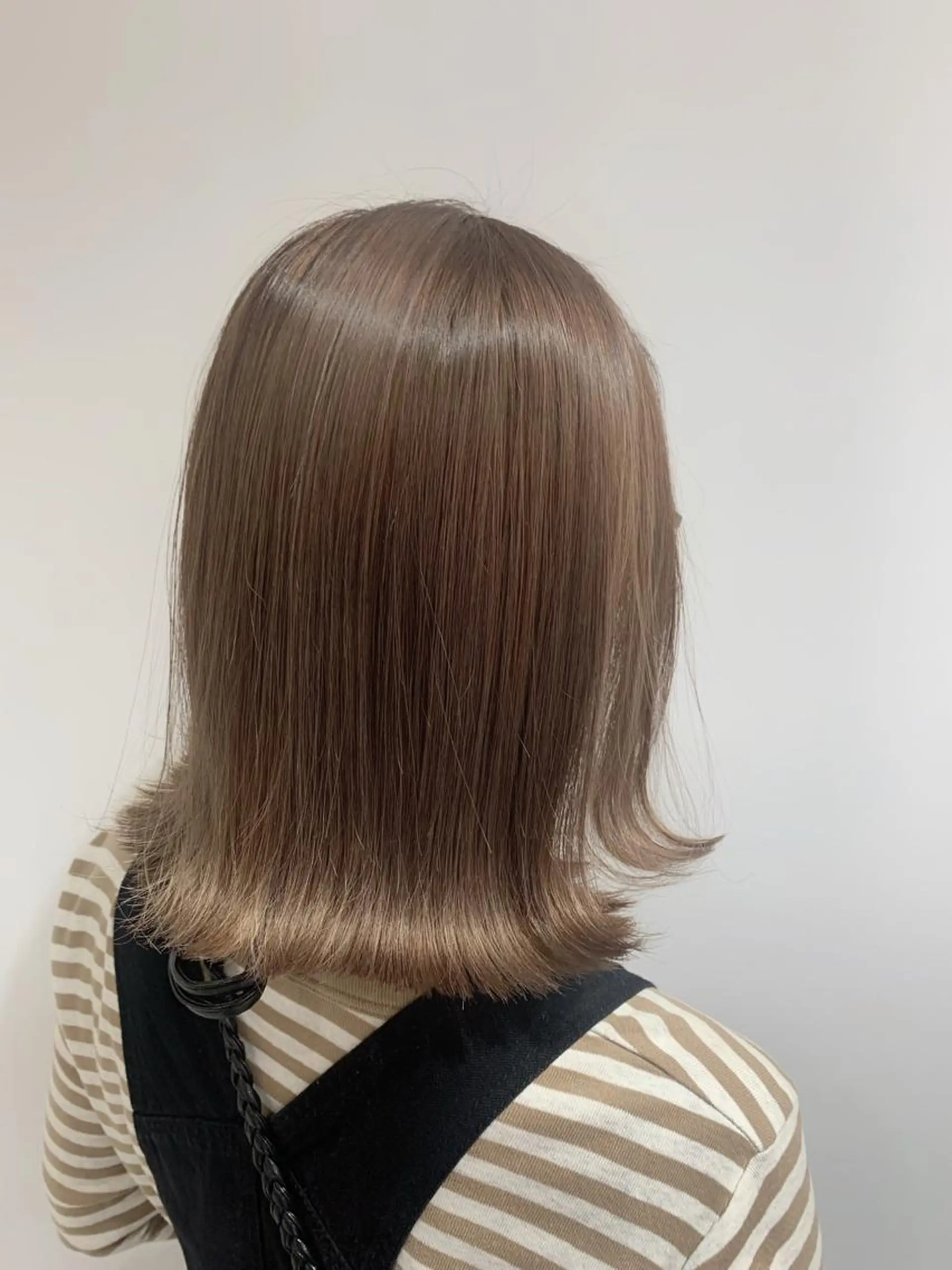 ミディアム カラー ヘアアレンジ ヘアカラー トリートメント 近藤千翔🩵 髪質改善Periodのエステ・リラクイメージ