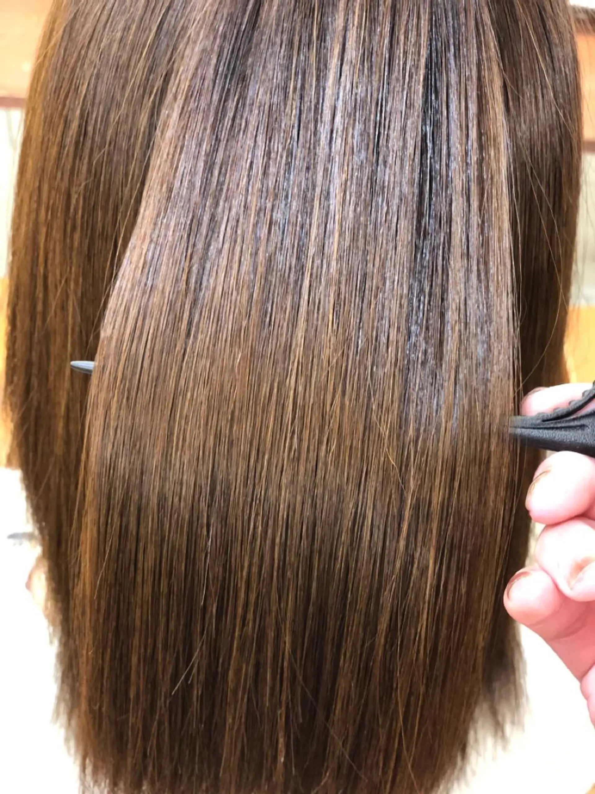 セミロング パーマ 髪質改善 縮毛矯正 IROHA所属・髪質改善縮毛矯正なら ✨伊藤佳祐✨のヘアスタイル