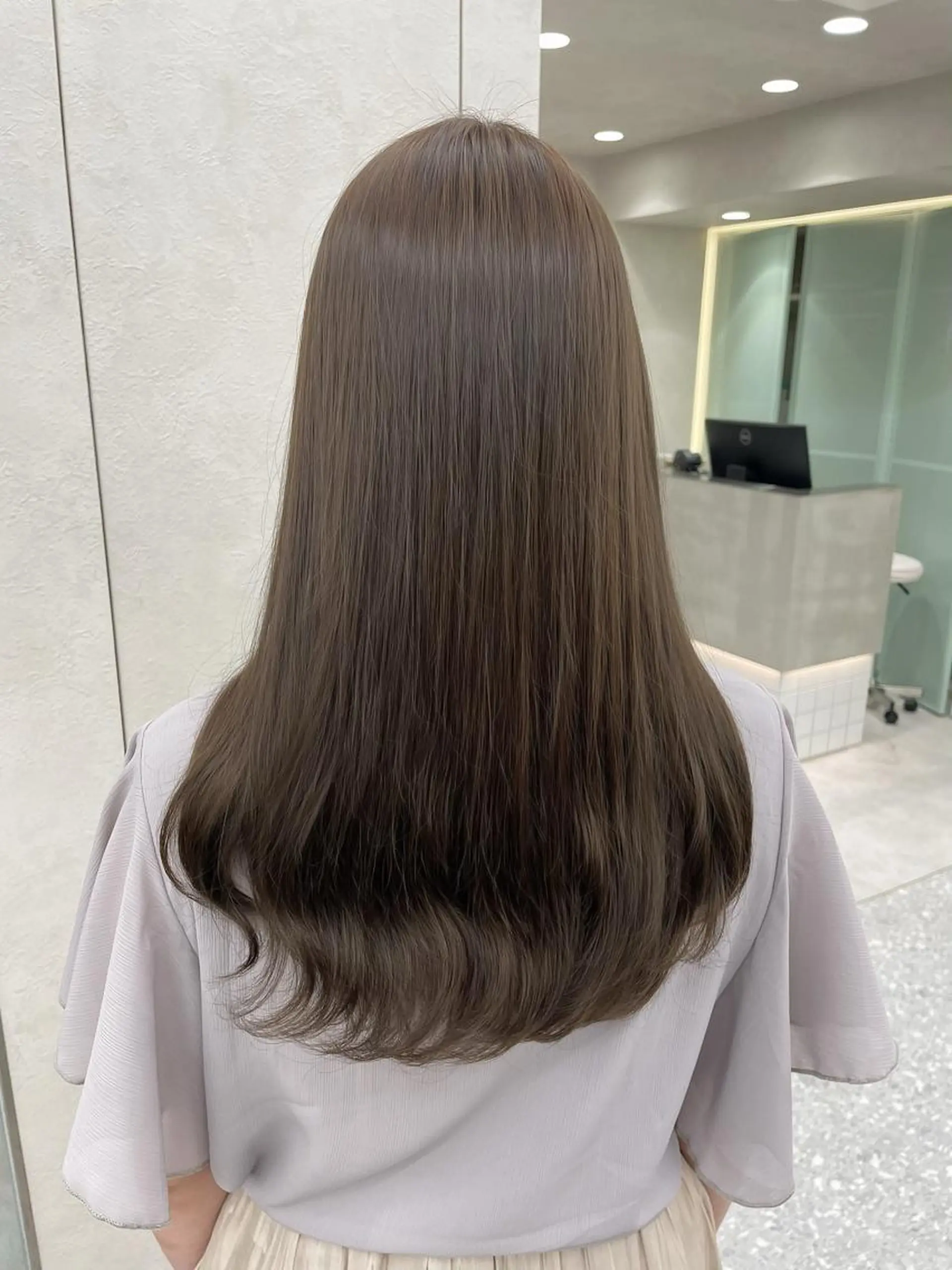 カラー 韓国ヘア/レイヤー Londエレンのヘアスタイル