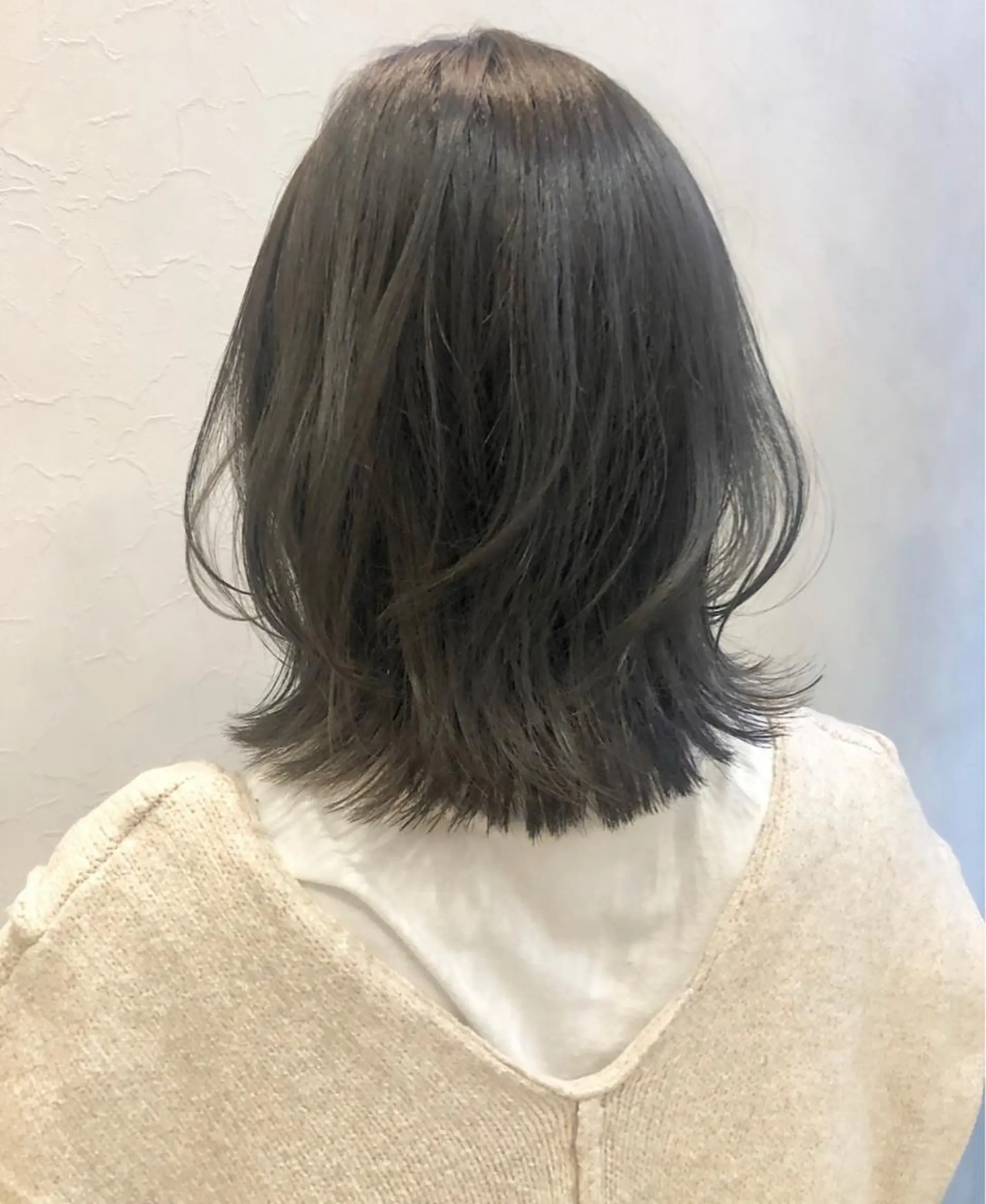 ミディアム カラー nakahara madokaのヘアスタイル