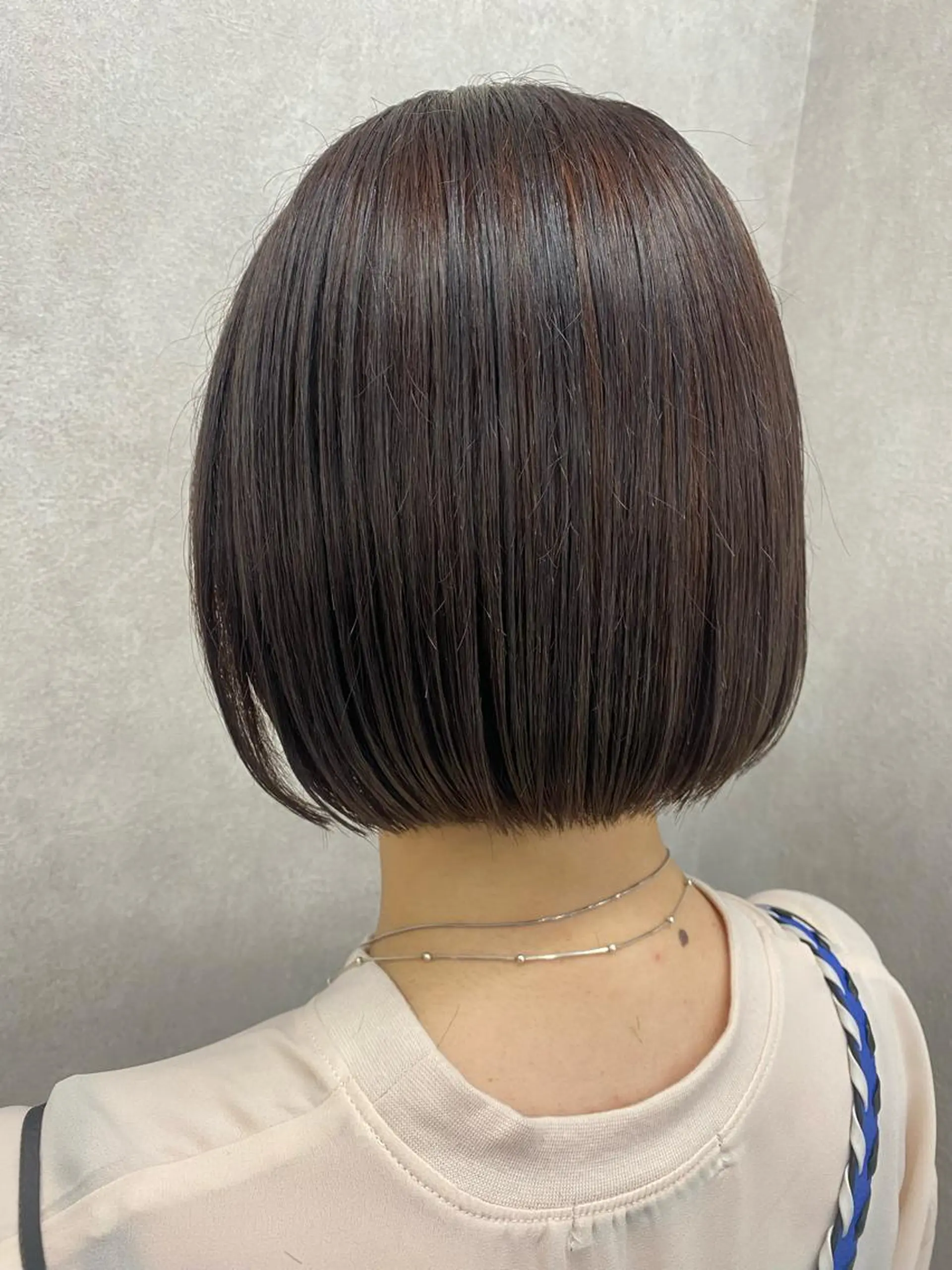 ショート カラー 髪質改善 カット ヘアカラー トリートメント tetote天王寺店所属・SHOTA 大人ショートのヘアスタイル