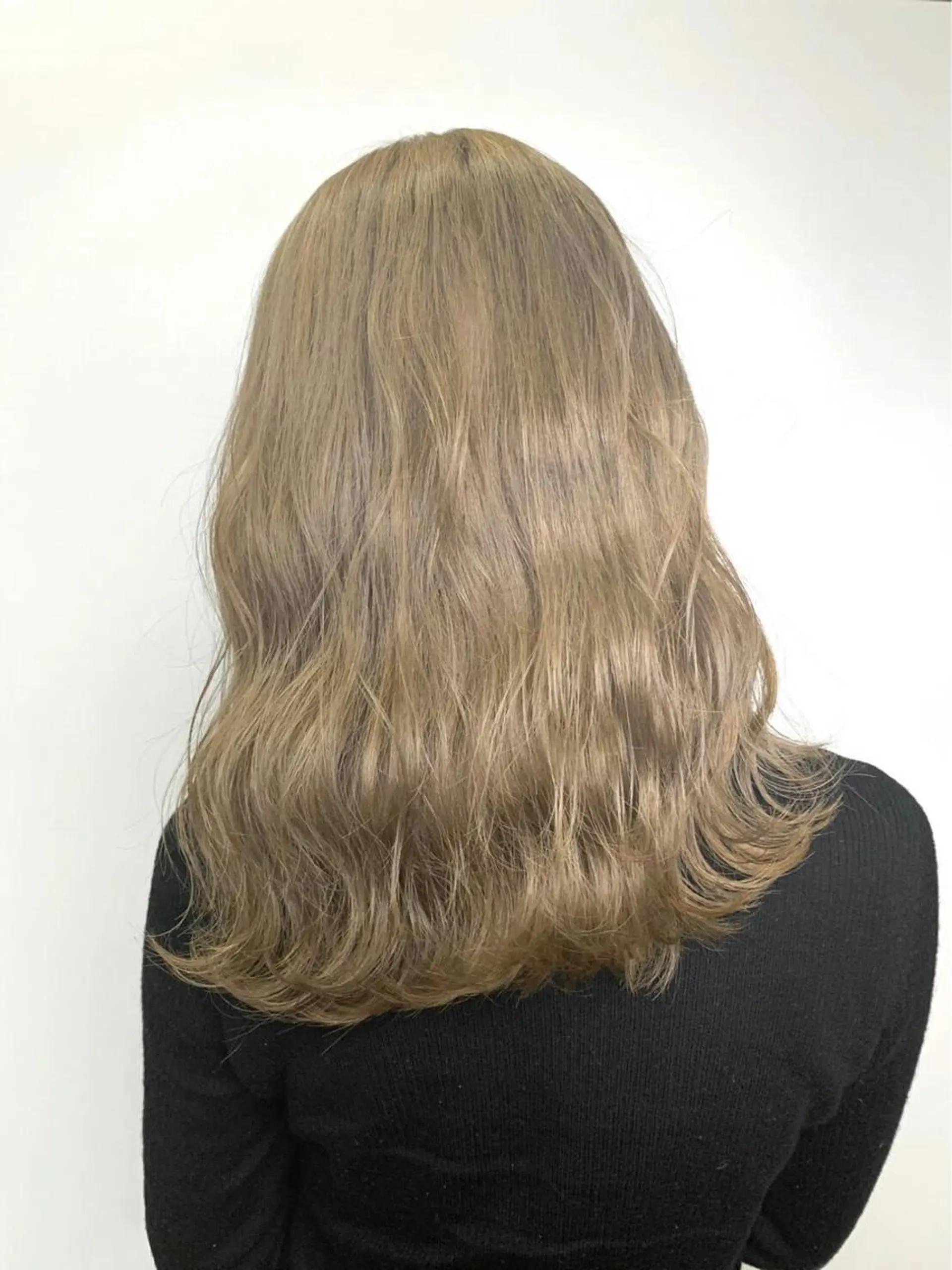 セミロング カラー ヘアカラー トリートメント ヘアセット 💘透明感カラー💘 沖本 将宏のヘアスタイル