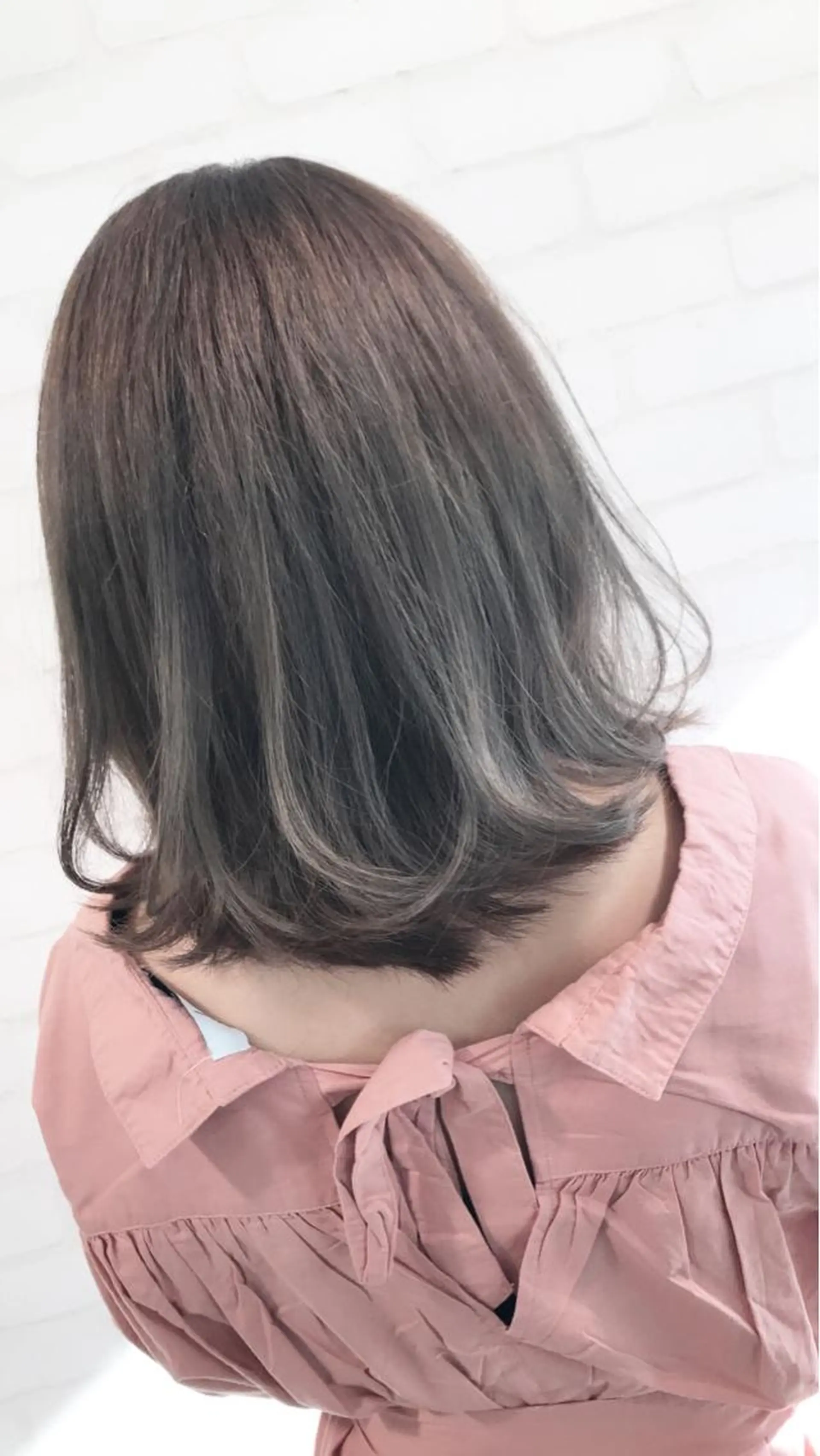 ミディアム レイヤーカット Selene hair OSAKAのヘアスタイル