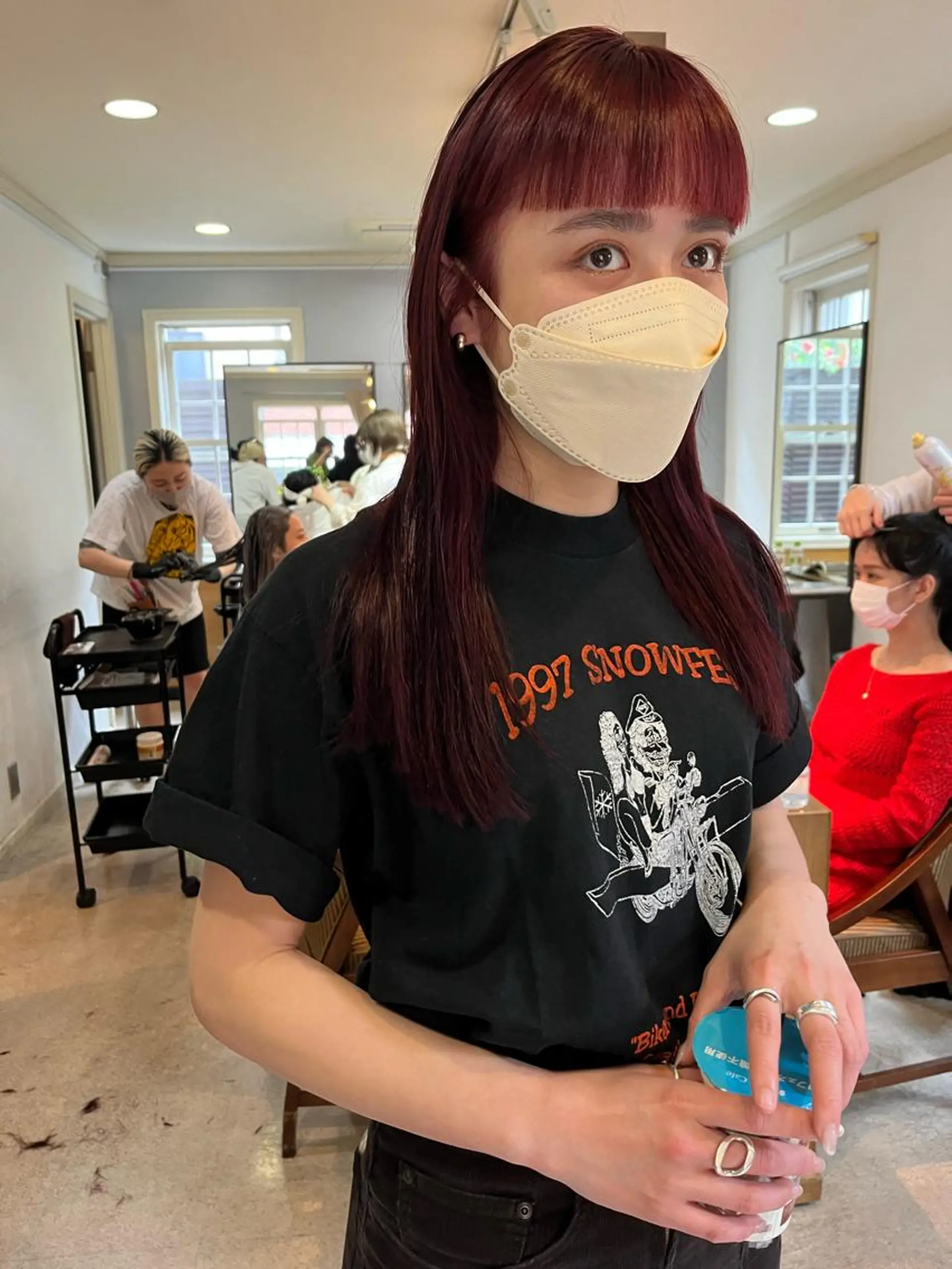 ロング カラー NOUN所属・eri kinjoのヘアスタイル