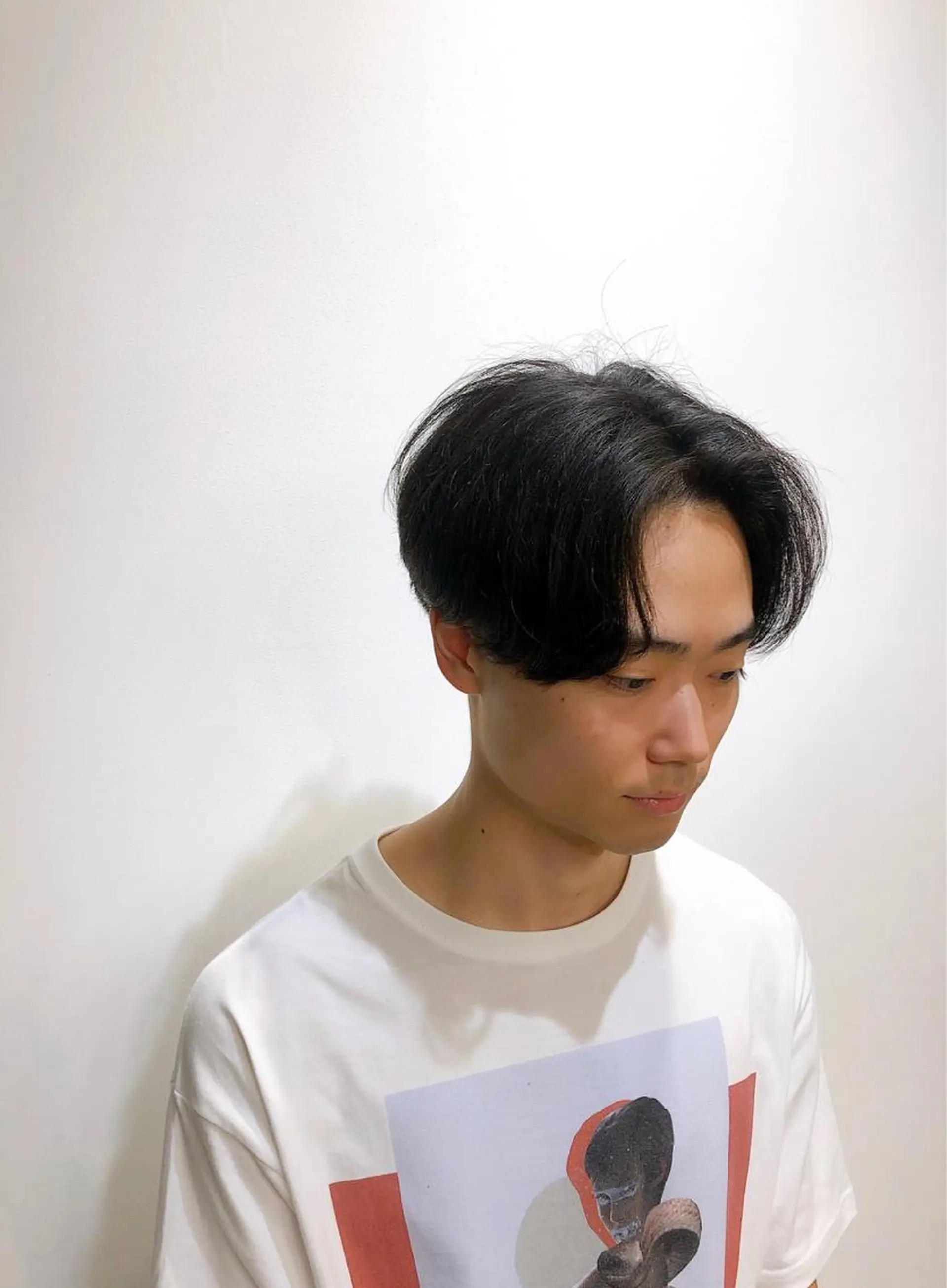 メンズ センターパート カット トリートメント STRINGS 下北沢所属・【メンズ特化】 金子諒磨のヘアスタイル