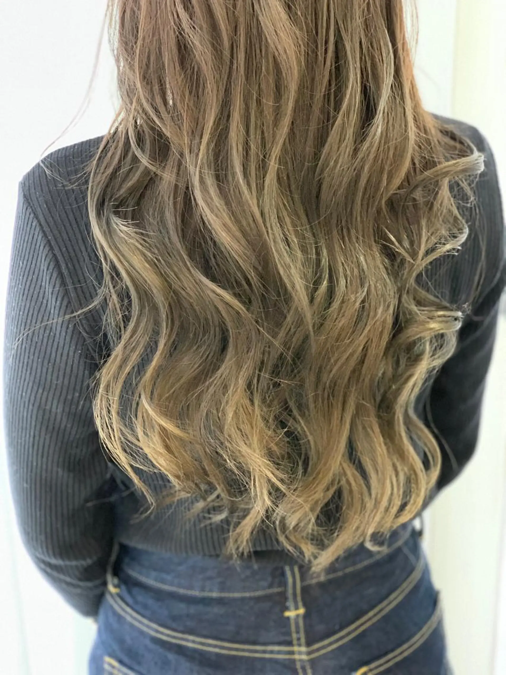 ロング カラー fio マナミのヘアスタイル