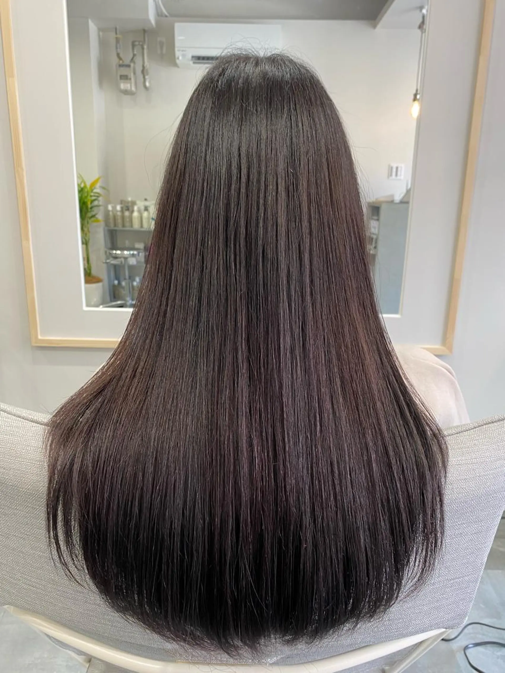 ロング 髪質改善 縮毛矯正 トリートメント 【coco.】hair所属・カジカワサキ/髪質 改善/クロスパーマのヘアスタイル