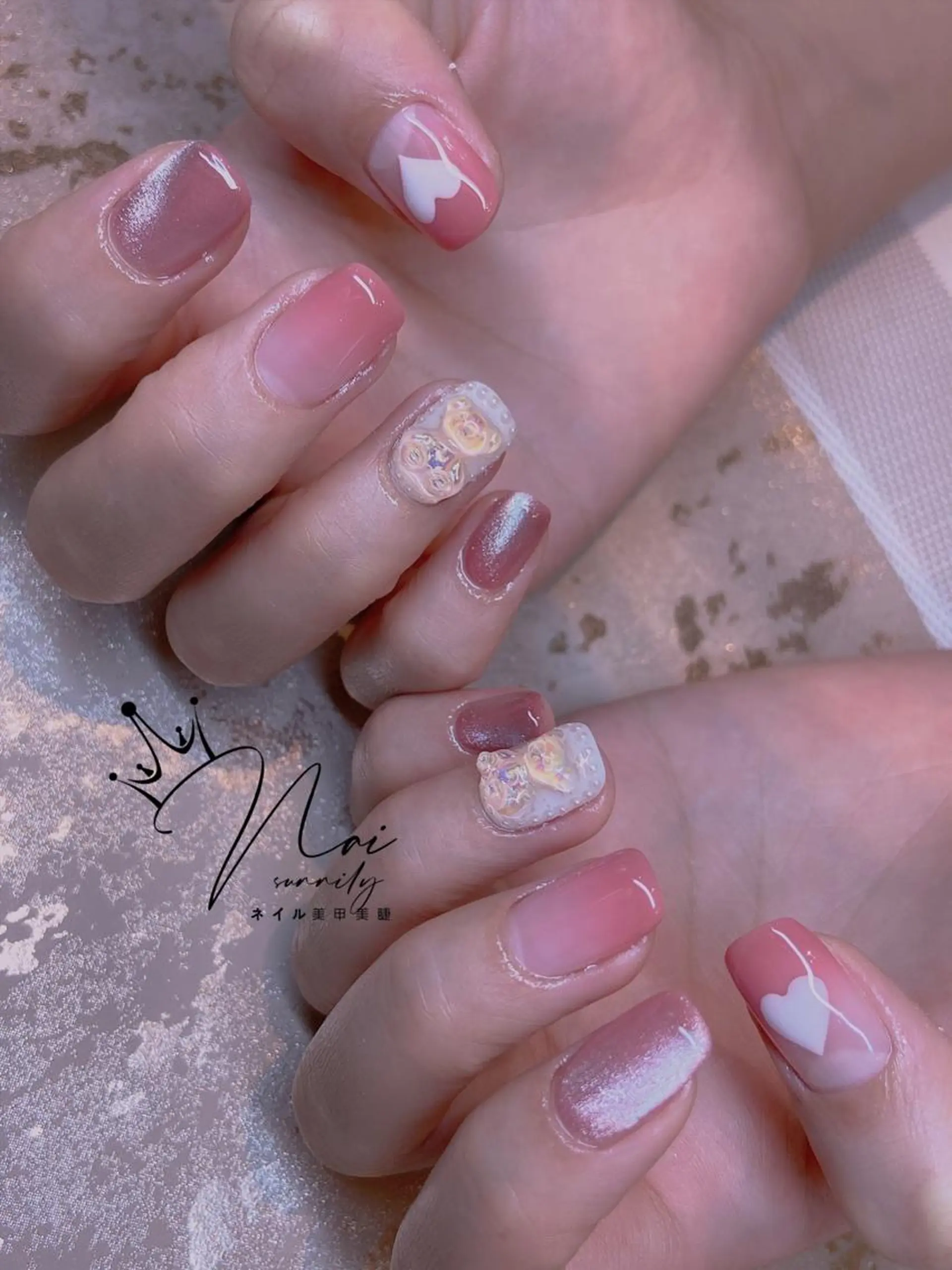 ネイル 長さだし専門店 M2　rikaのネイルデザイン