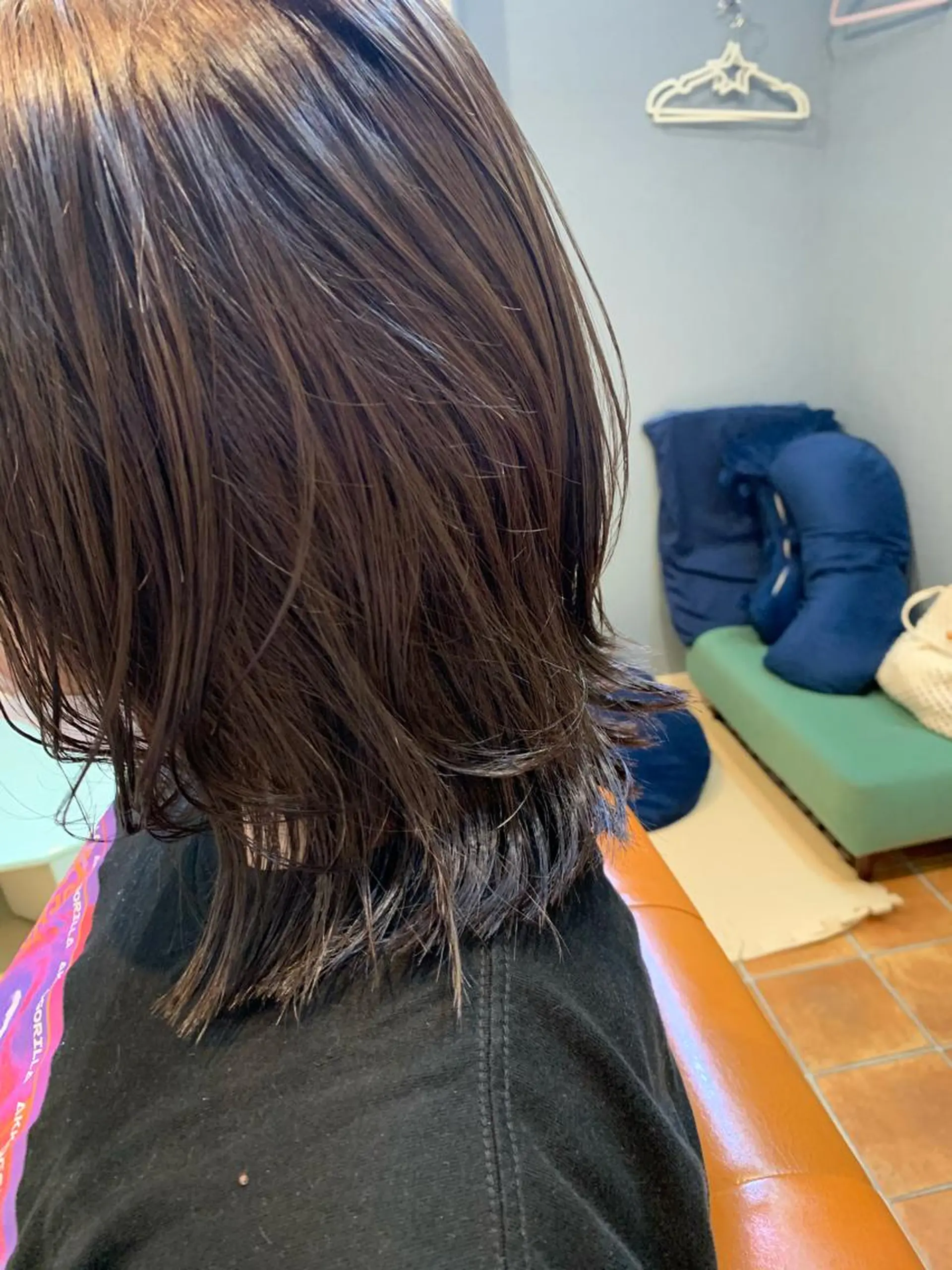 ミディアム カラー 似合わせカラー/艶 髪質改善/ヨシザキのヘアスタイル