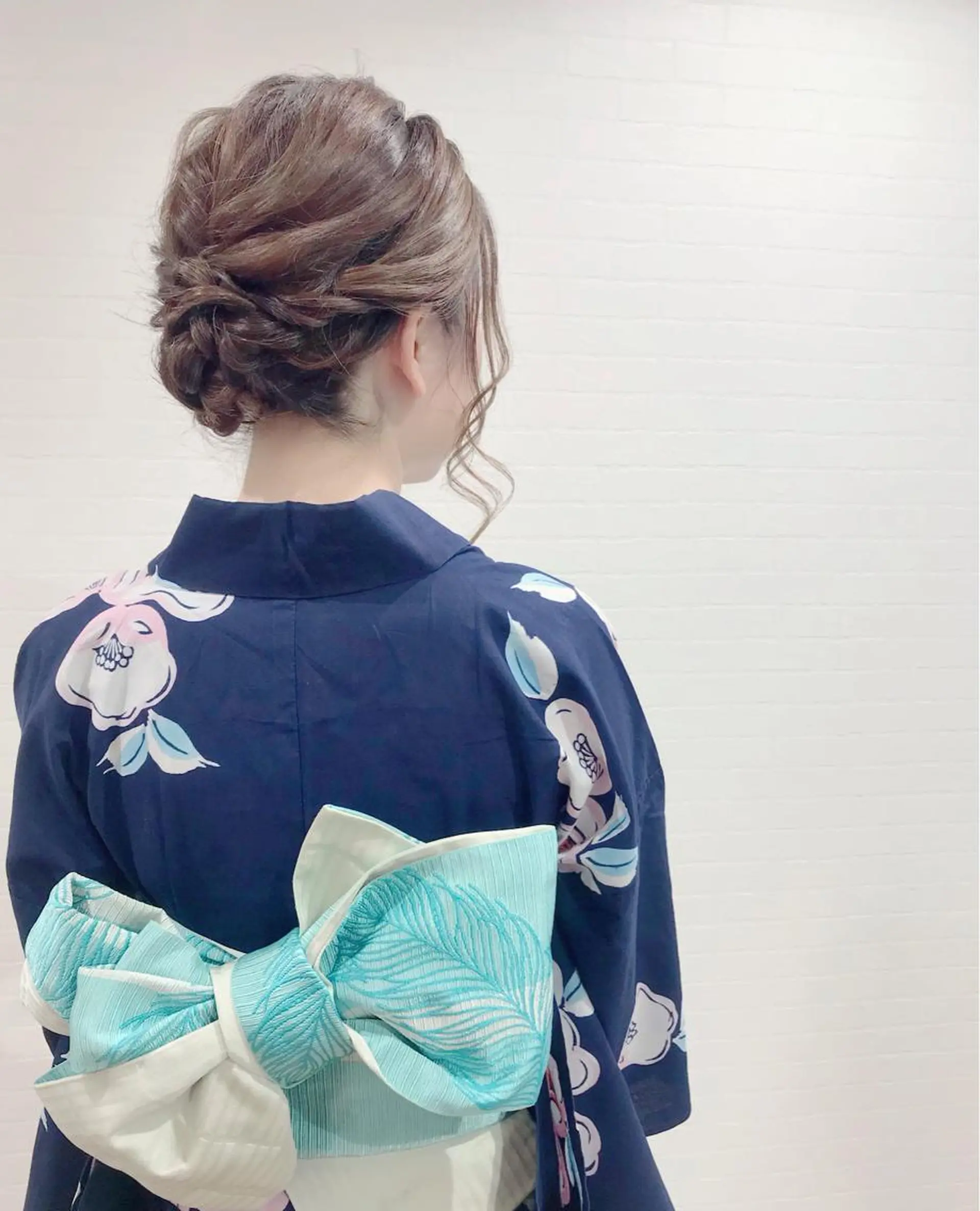 ミディアム ヘアアレンジ 浴衣 GRANLUSSO 〜グランルッソ駅前店所属・木口 嘉美のヘアスタイル