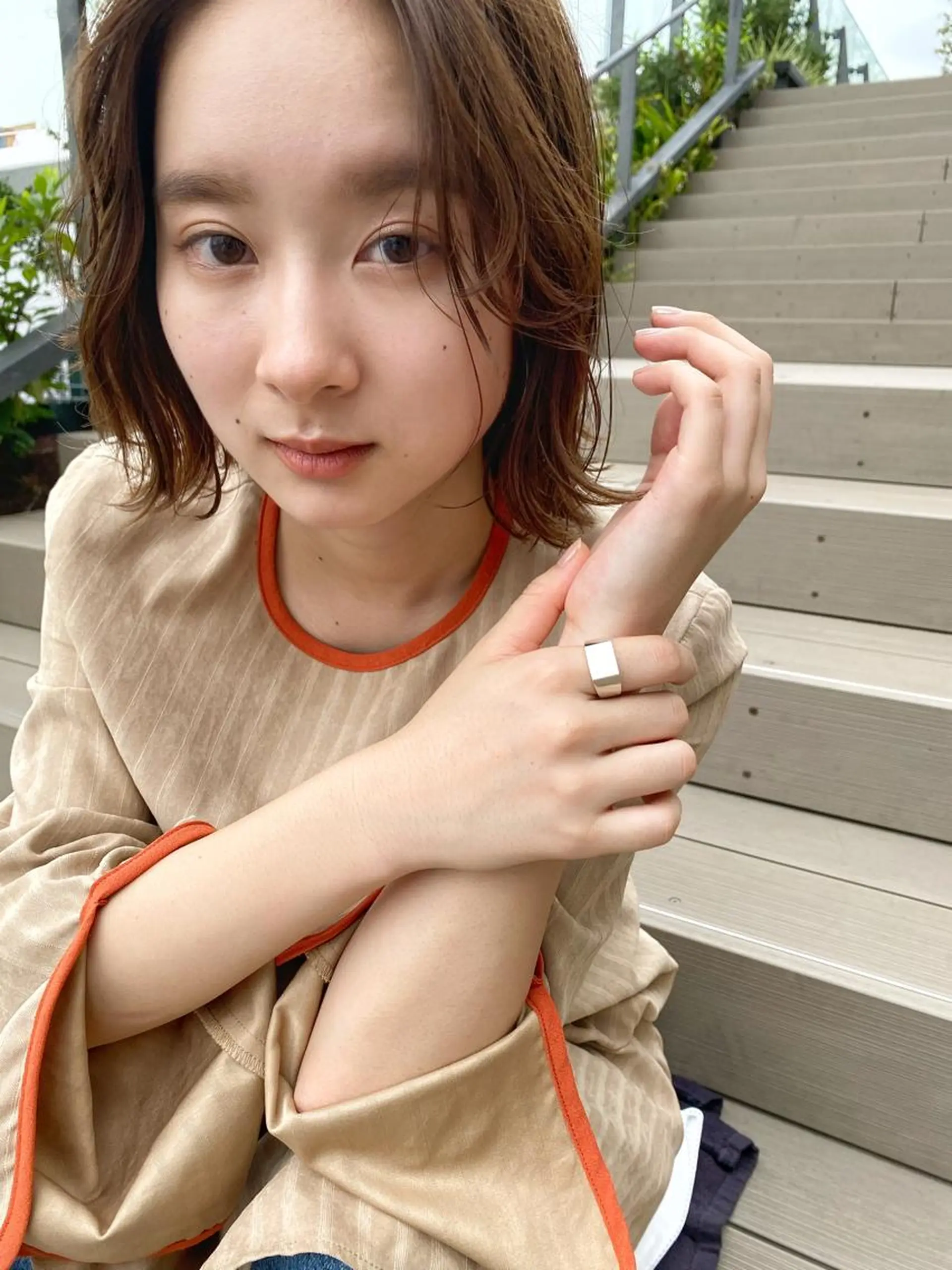 ショート カラー ベージュカラー ボブ カット トリートメント GO TODAY SHAiRE SALON Arc店所属・🉐メンズヘア特化 men's/ケンイチのヘアスタイル