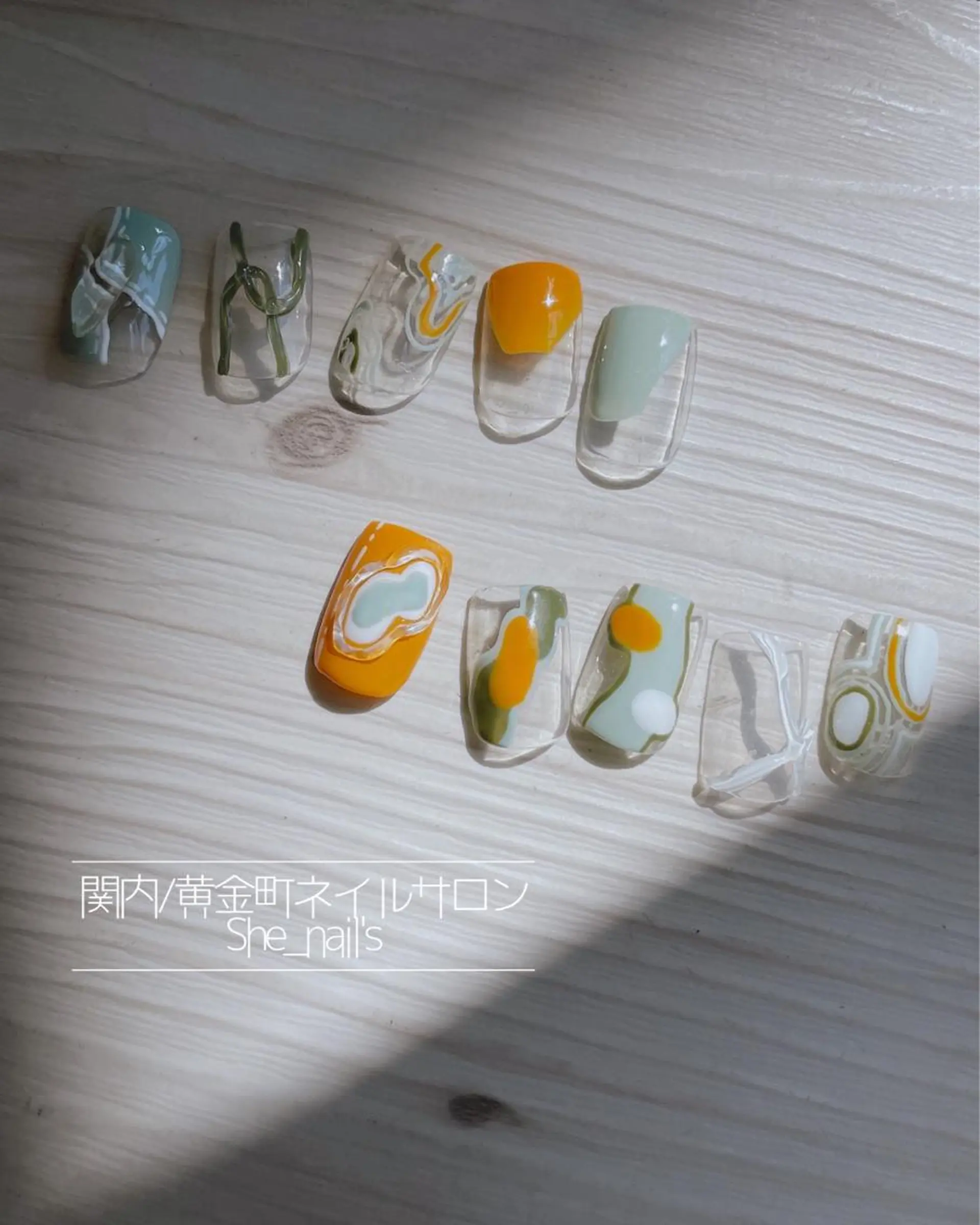 ネイル Blushオーナー Shiinaのネイルデザイン