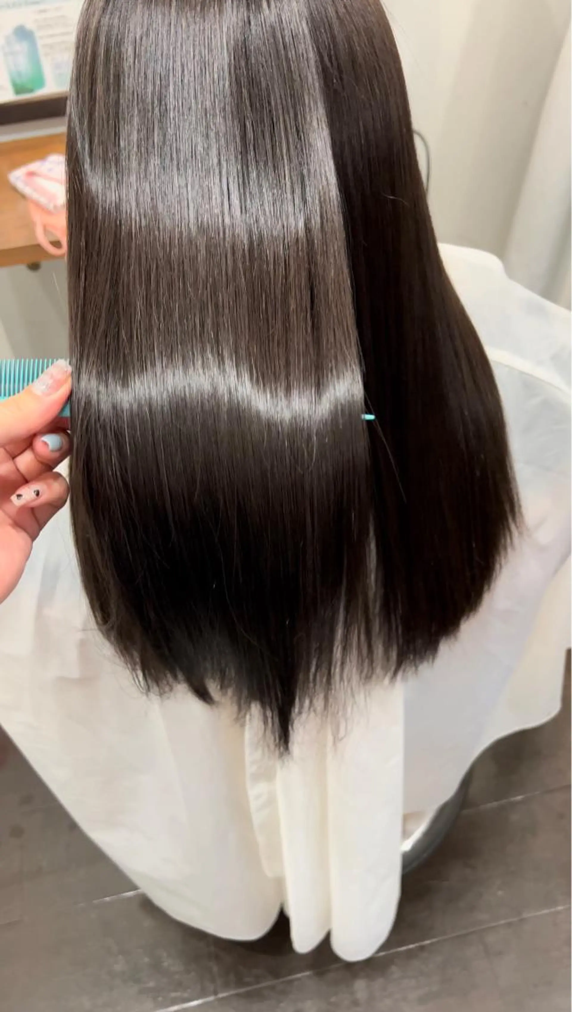 ロング トリートメント 酸熱トリートメント カット ヘアカラー トリートメント ヘッドスパ ヘアセット 名駅/艶韓国風ヘア miyabiのヘアスタイル