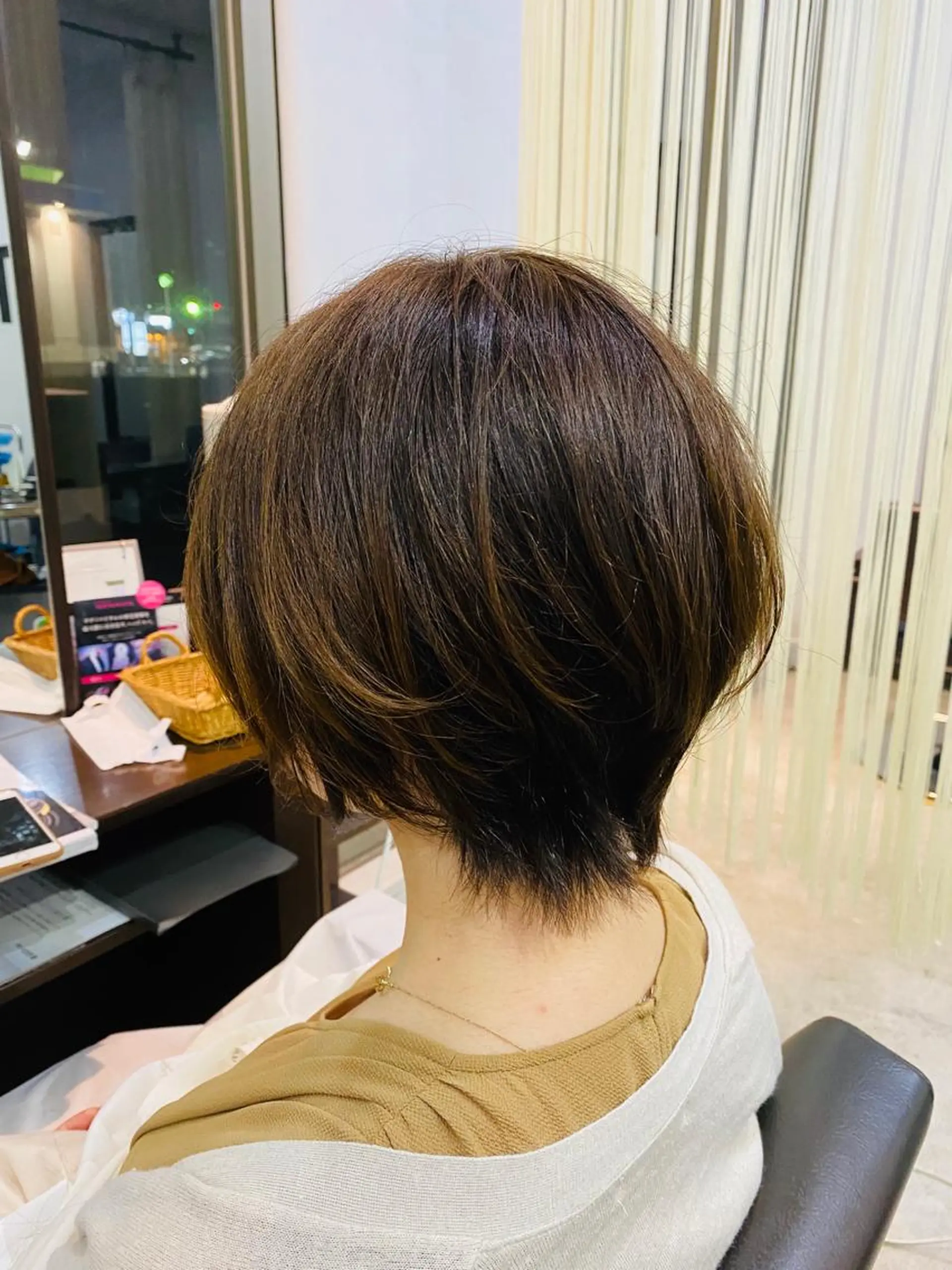 ショート カラー 阿久津 泰幸のヘアスタイル