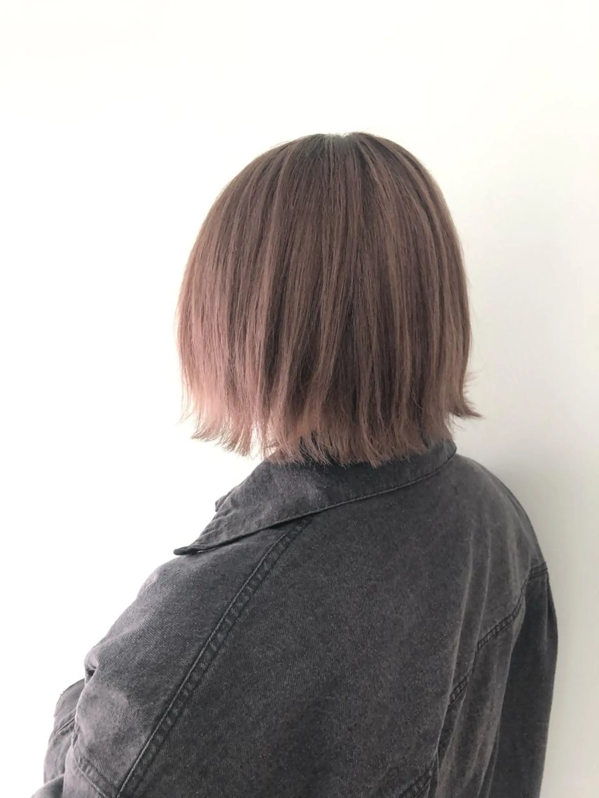 ショート カラー ブリーチ ボブ カット ヘアカラー トリートメント Bei Licoldo.Atole  ベイリコルド アトリ所属・ブリーチ、縮毛 髪質改善　宮城一真のヘアスタイル