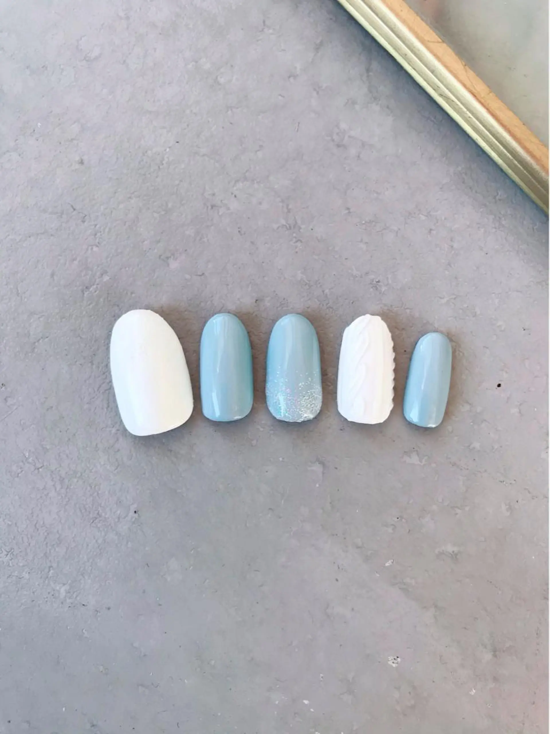 ネイル アートネイル オーロラネイル クリアネイル キラキラネイル ラメ(グリッター) ハンドネイル ハンドケア Baden Nail ﾊﾞ-ﾃﾞﾝ ﾈｲﾙのネイルデザイン