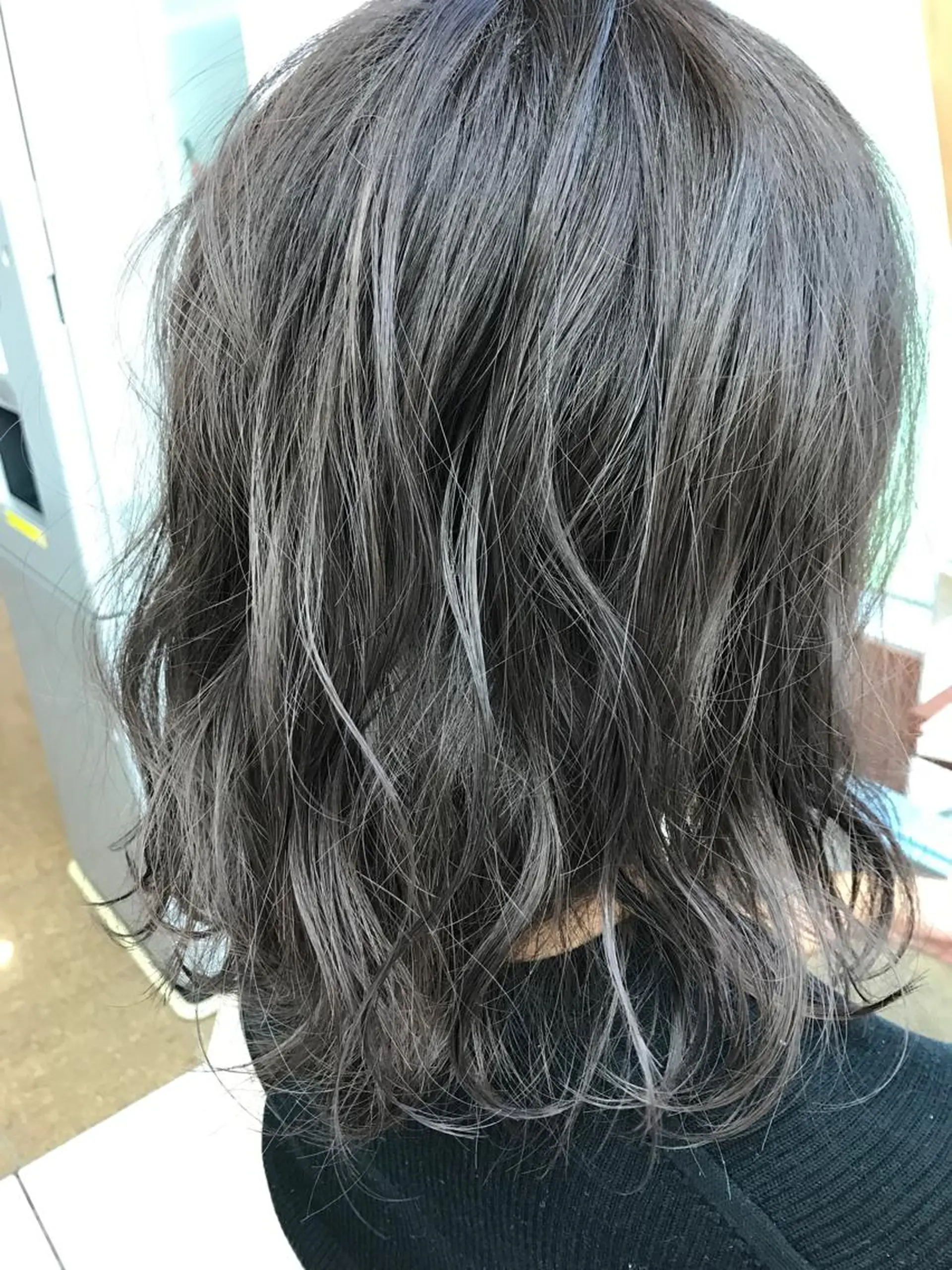 ミディアム アッシュ 永井龍🫧金山🫧 徒歩1分🚶のヘアスタイル