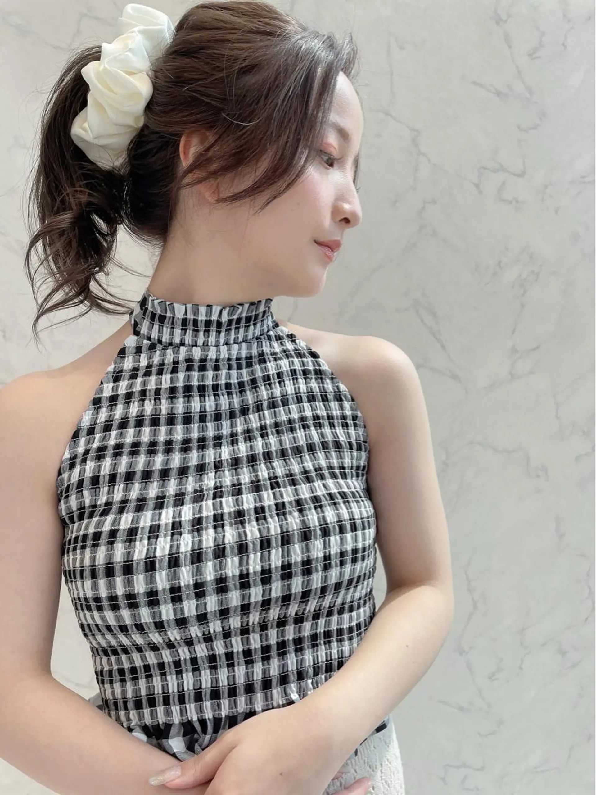 ミディアム チダアキフミ Ash大森のヘアスタイル