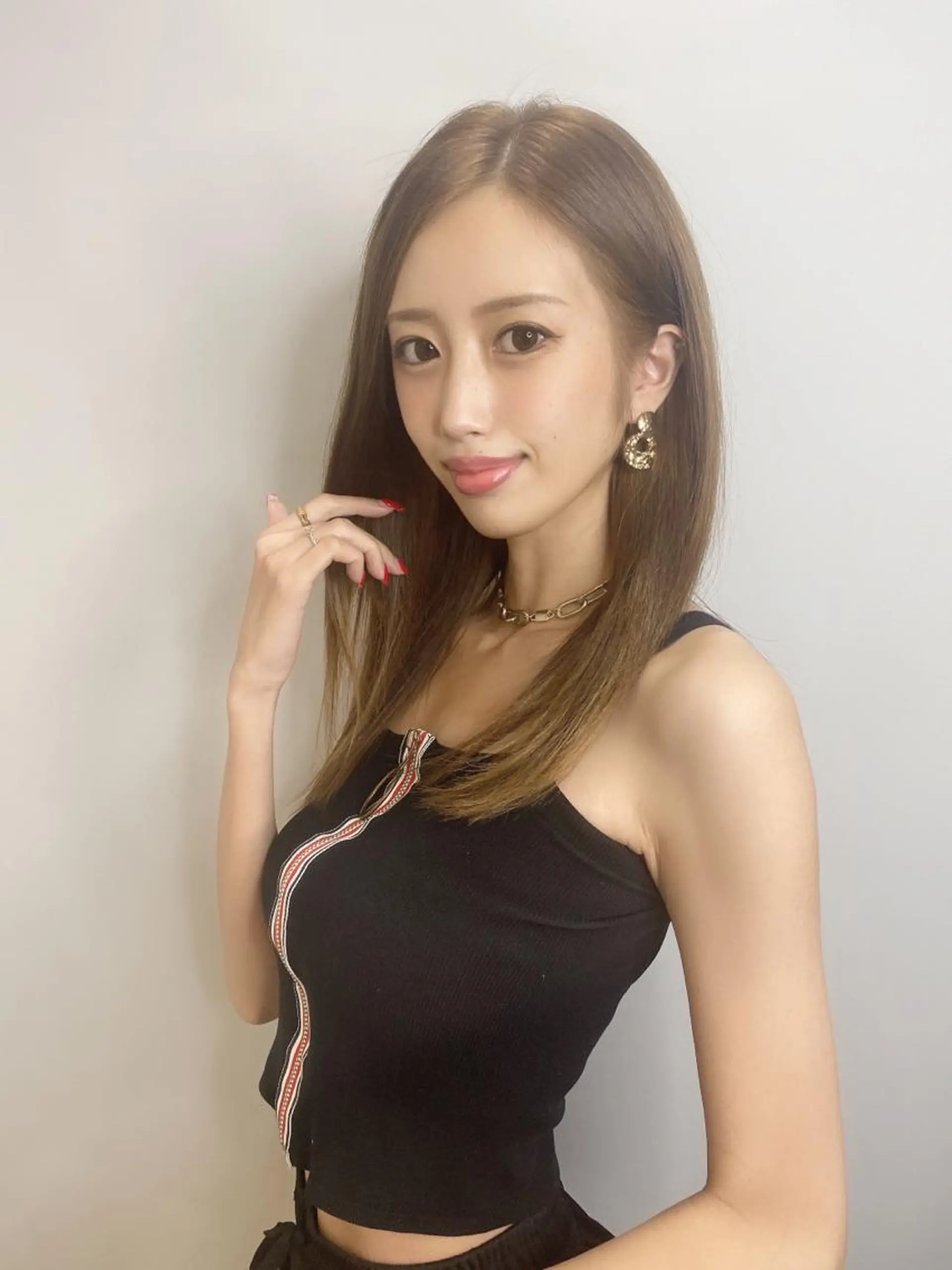 ロング カラー パーマ カット 縮毛矯正 💙美髪救世主💙 関華蓮のヘアスタイル