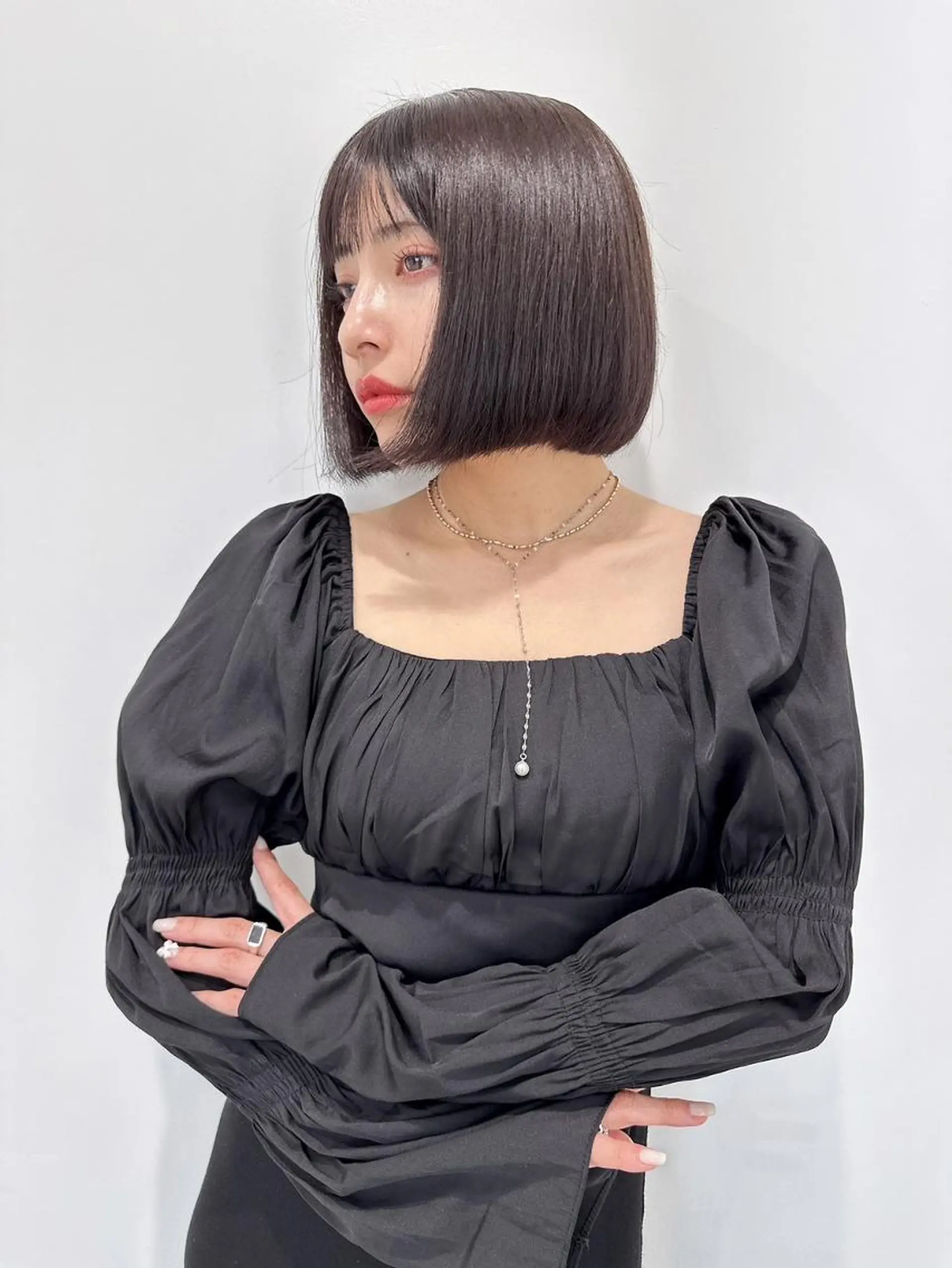 ショート カラー 大人かわいい💍🤍 ボブ/ショートボブのヘアスタイル