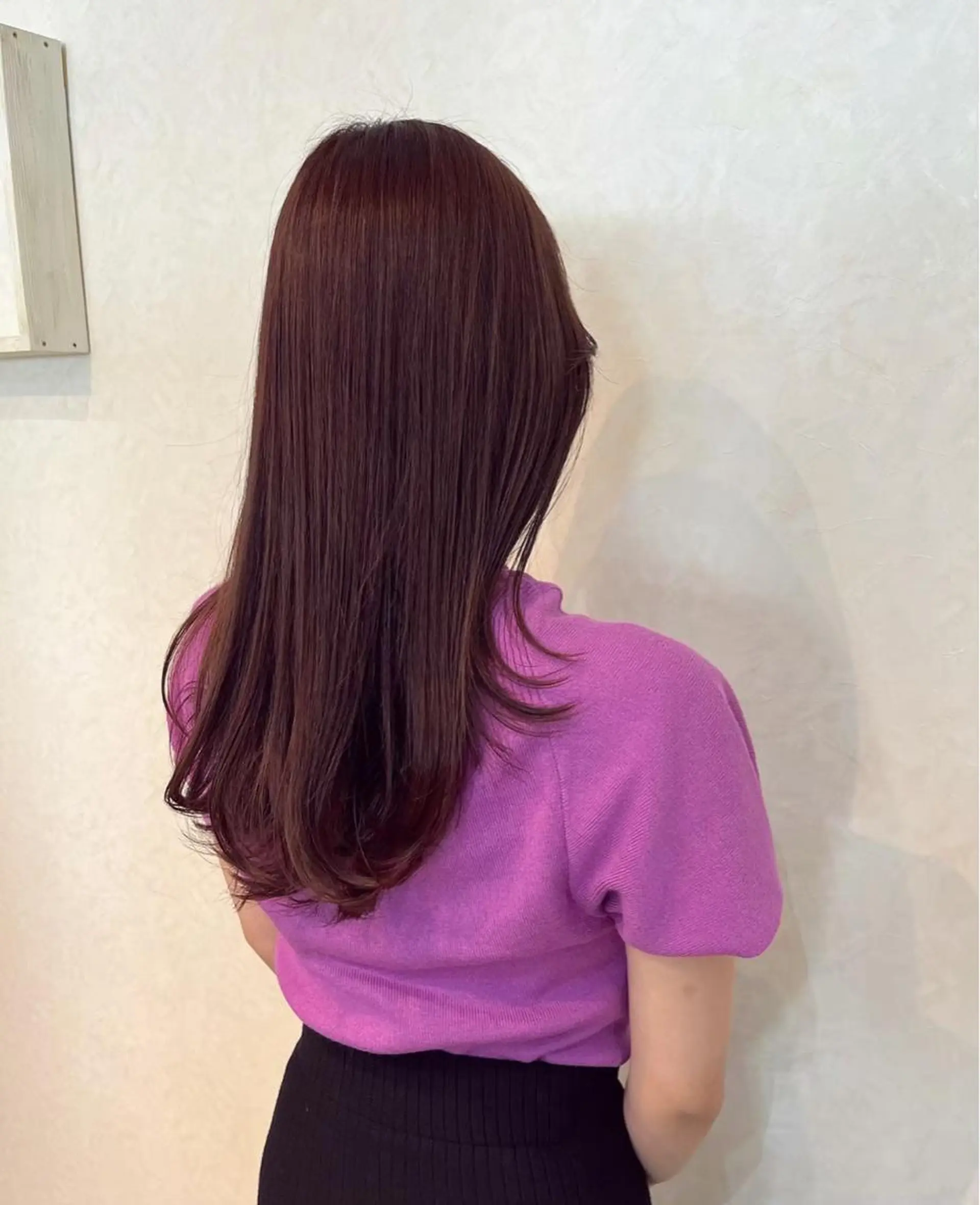 セミロング カラー ヘアアレンジ アディクシーカラー アッシュ バレイヤージュ ベージュカラー ブリーチ N° +aero 横浜のヘアスタイル