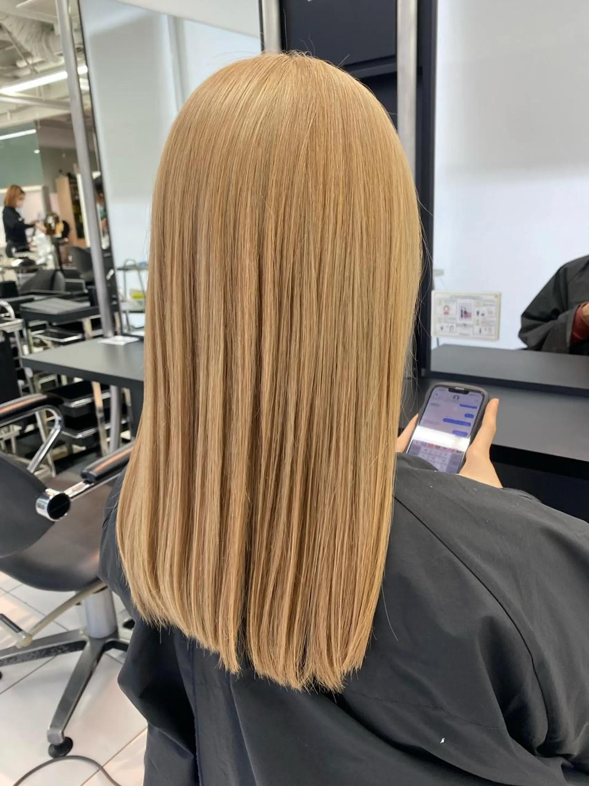 ロング カラー 高橋 沙央のヘアスタイル