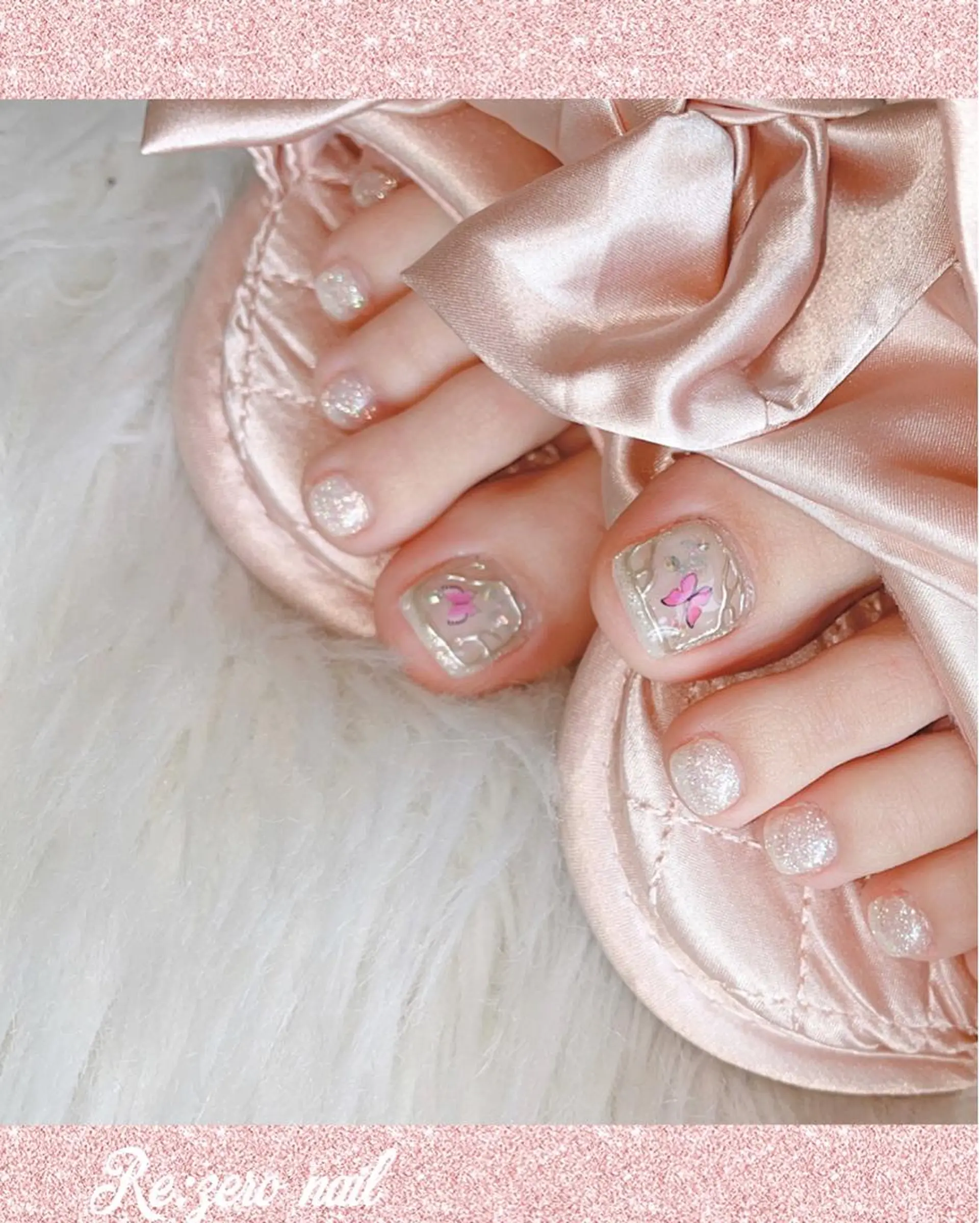 ネイル フットネイル Re:∅ nail /HIRAMOTOのネイルデザイン