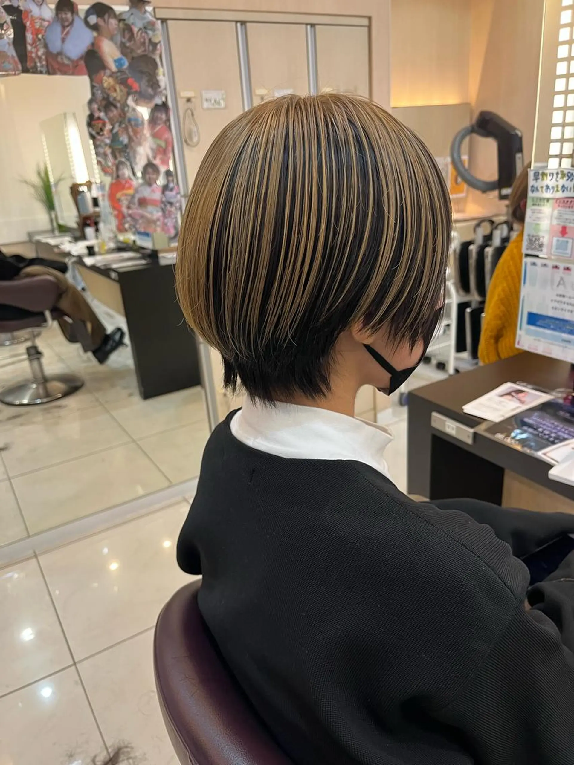 ショート カラー ヘアカラー トータルビューティー K:R鶴川のヘアスタイル