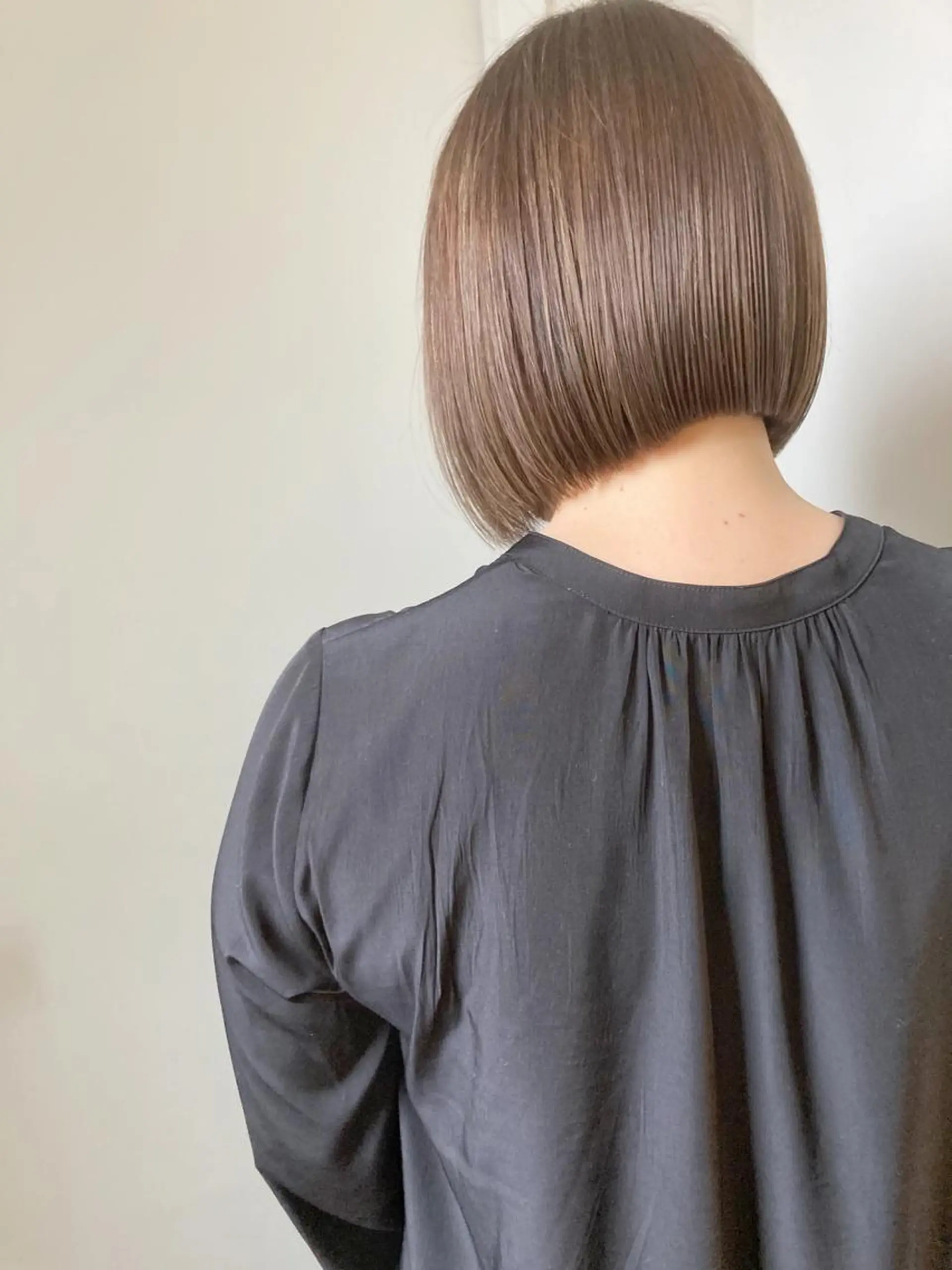 ミディアム カラー ハイライトカラー ハイライト 小木曽智美 /ボブ/ショートのヘアスタイル