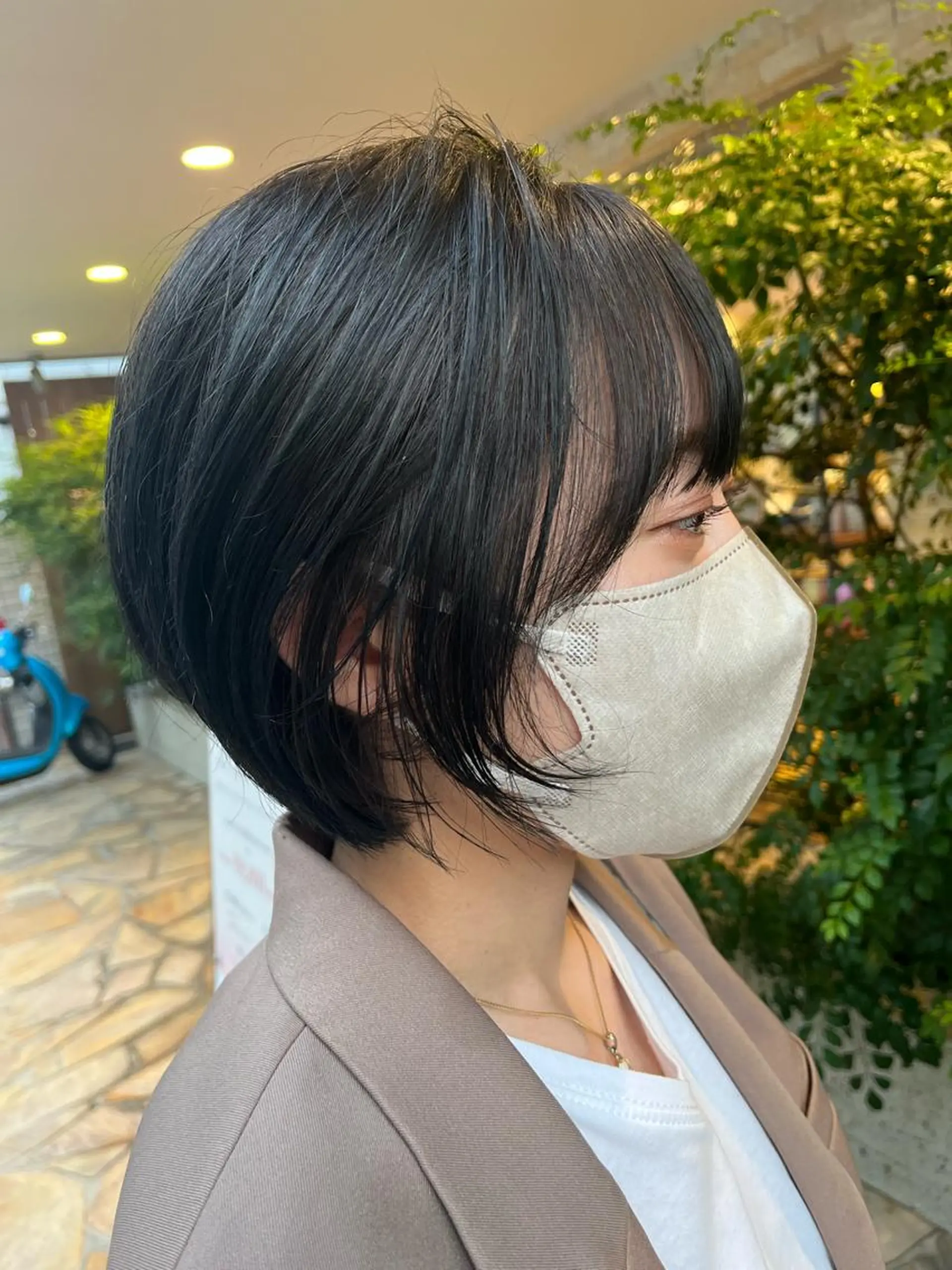 ショート ⬛️⬜️髪質改善⬛️ ⬜️藤川慎太郎のヘアスタイル