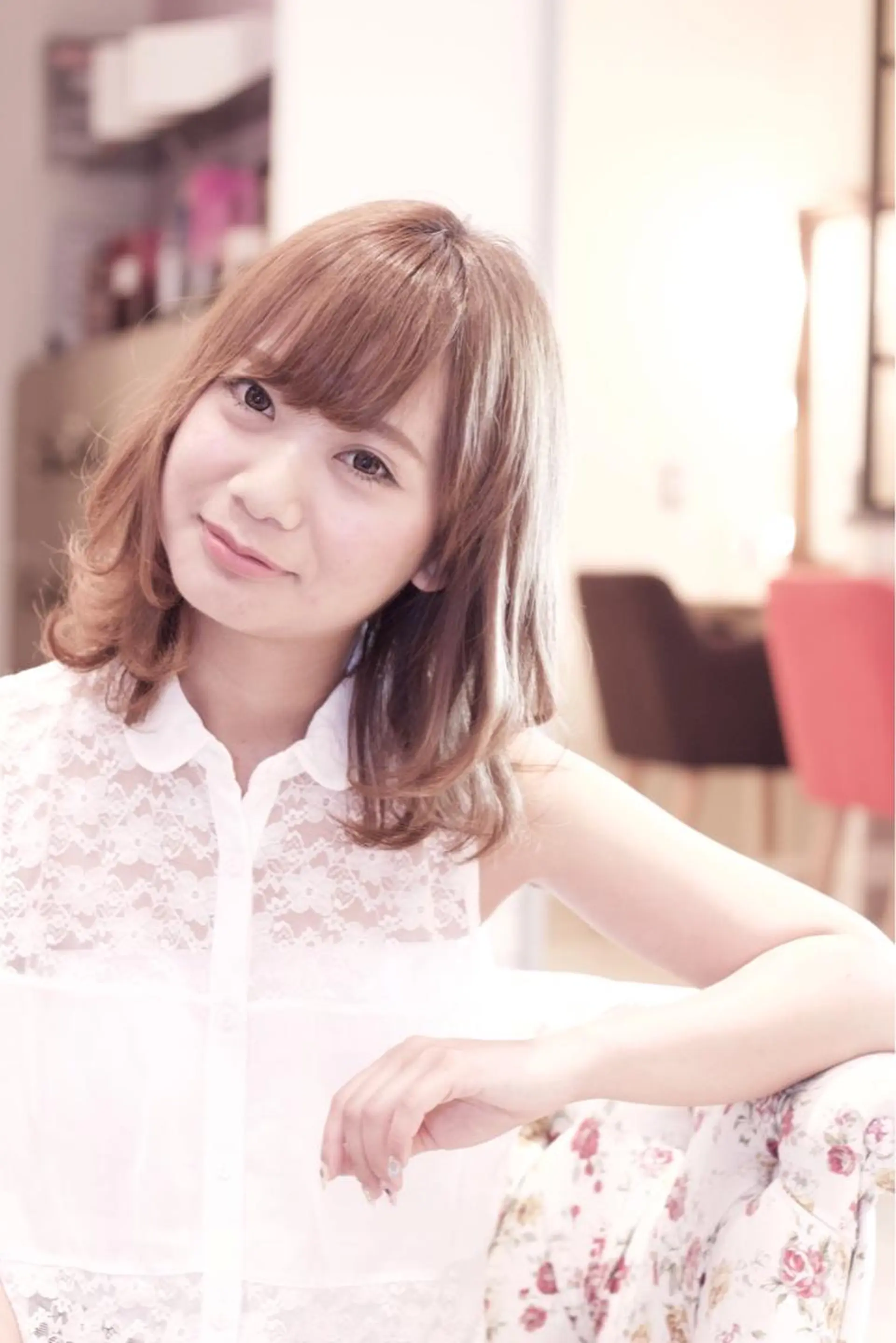 ミディアム NAO ☆のヘアスタイル