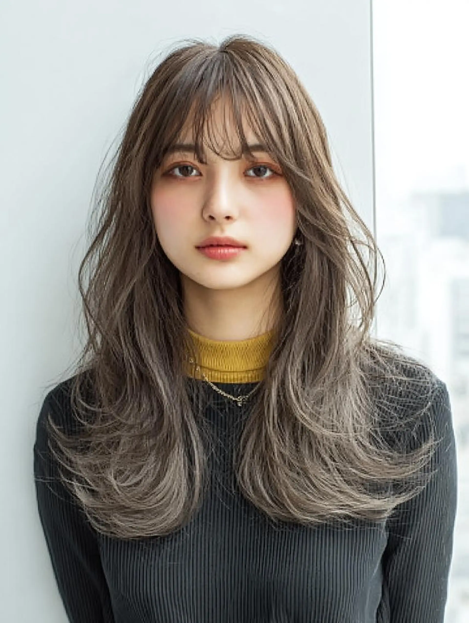 セミロング ハッシュカット 髪質改善 レイヤーカット 縮毛矯正 トリートメント カット ヘアカラー トリートメント 美容室難民支持率No １✨生艶髪✨DAL.のヘアスタイル