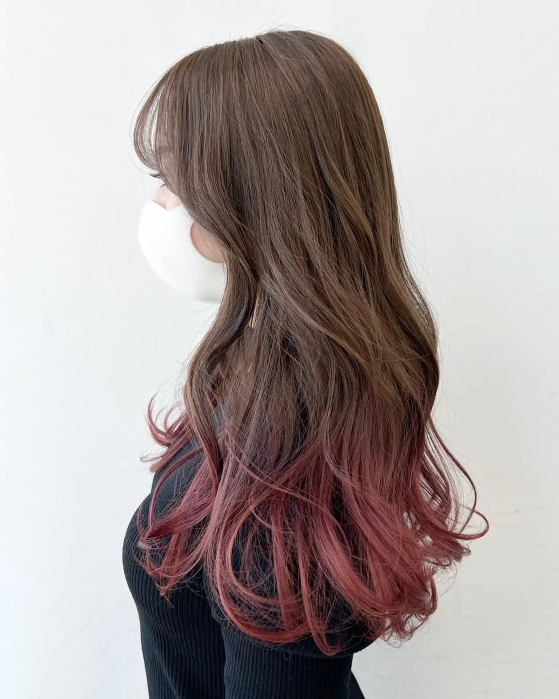 セミロング ヘアカラー トリートメント ✨韓国風カット/艶髪 カラー✨yumeのヘアスタイル
