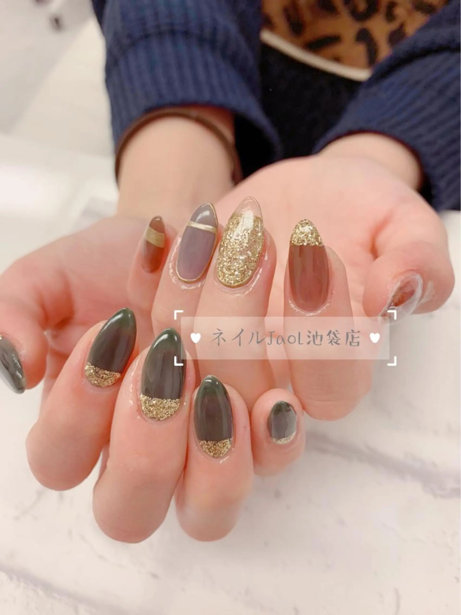ミディアム nail jaol池袋店所属・ネイルJaol 池袋のネイルデザイン