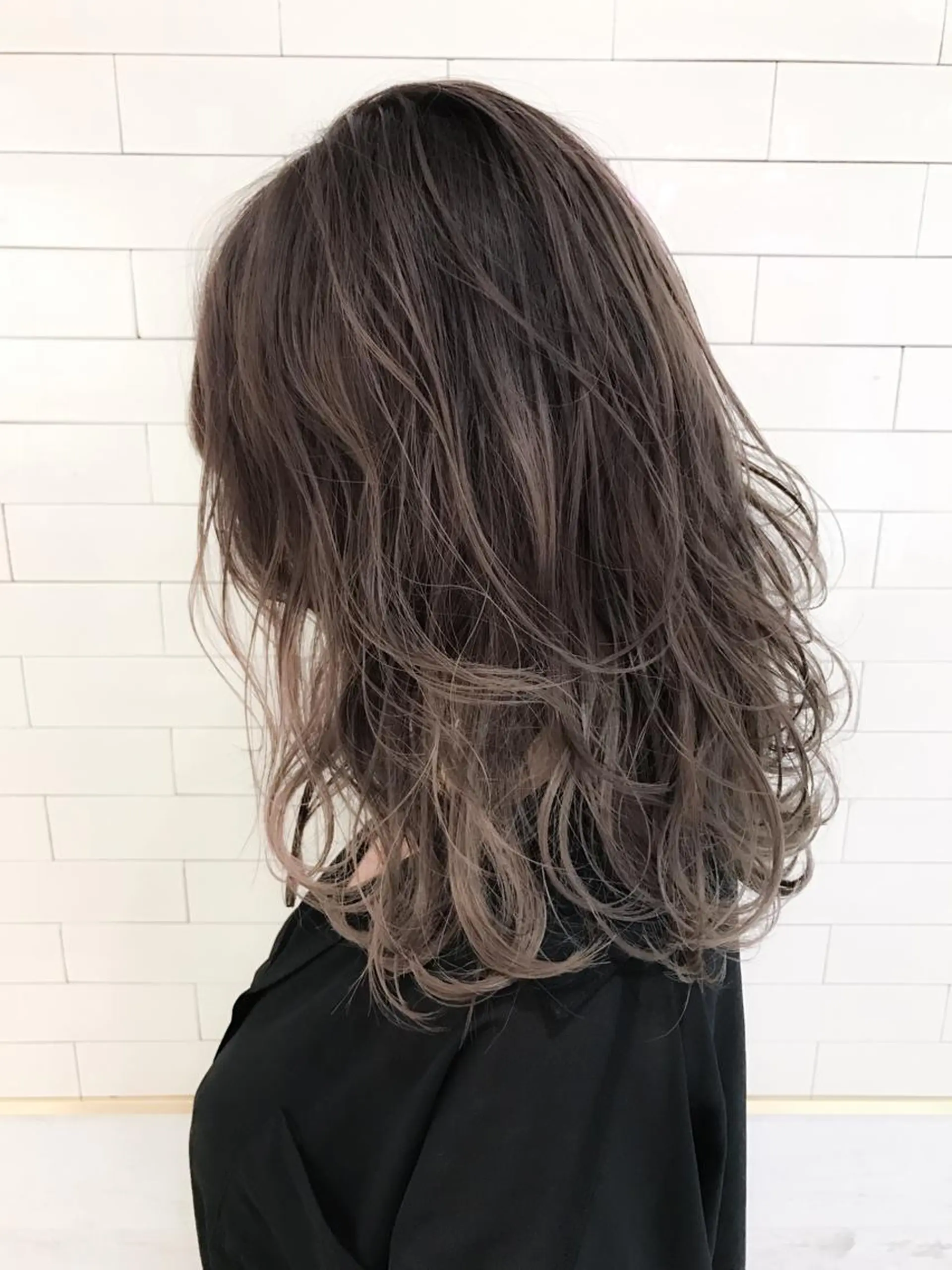 ミディアム カラー パープルカラー LA KING GINZA TOKYO所属・🧡ショートの達人 🧡SHOのヘアスタイル