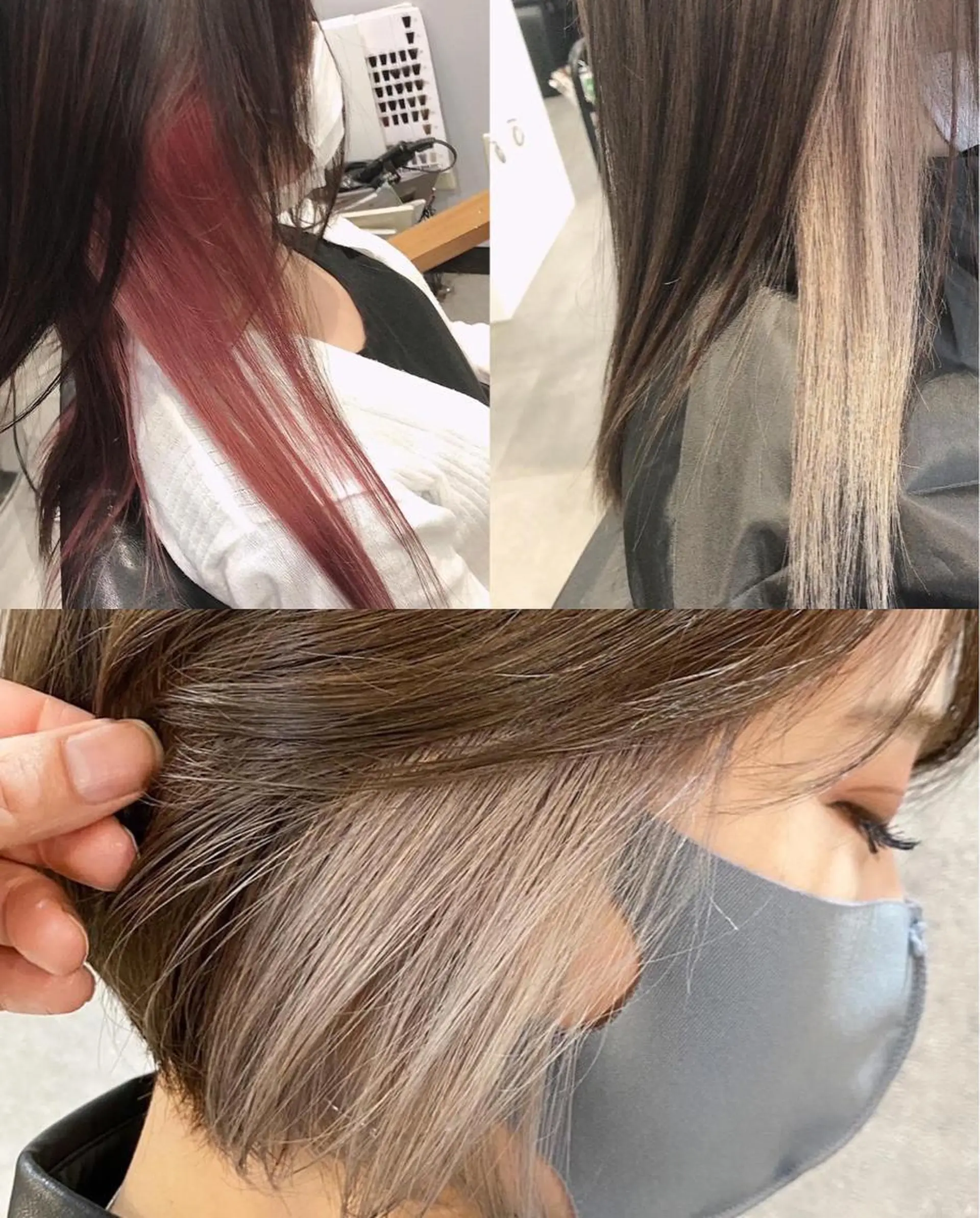 カラー ハイトーンカラー ヘアカラー 'Oli所属・寺嶋 貴大のヘアスタイル