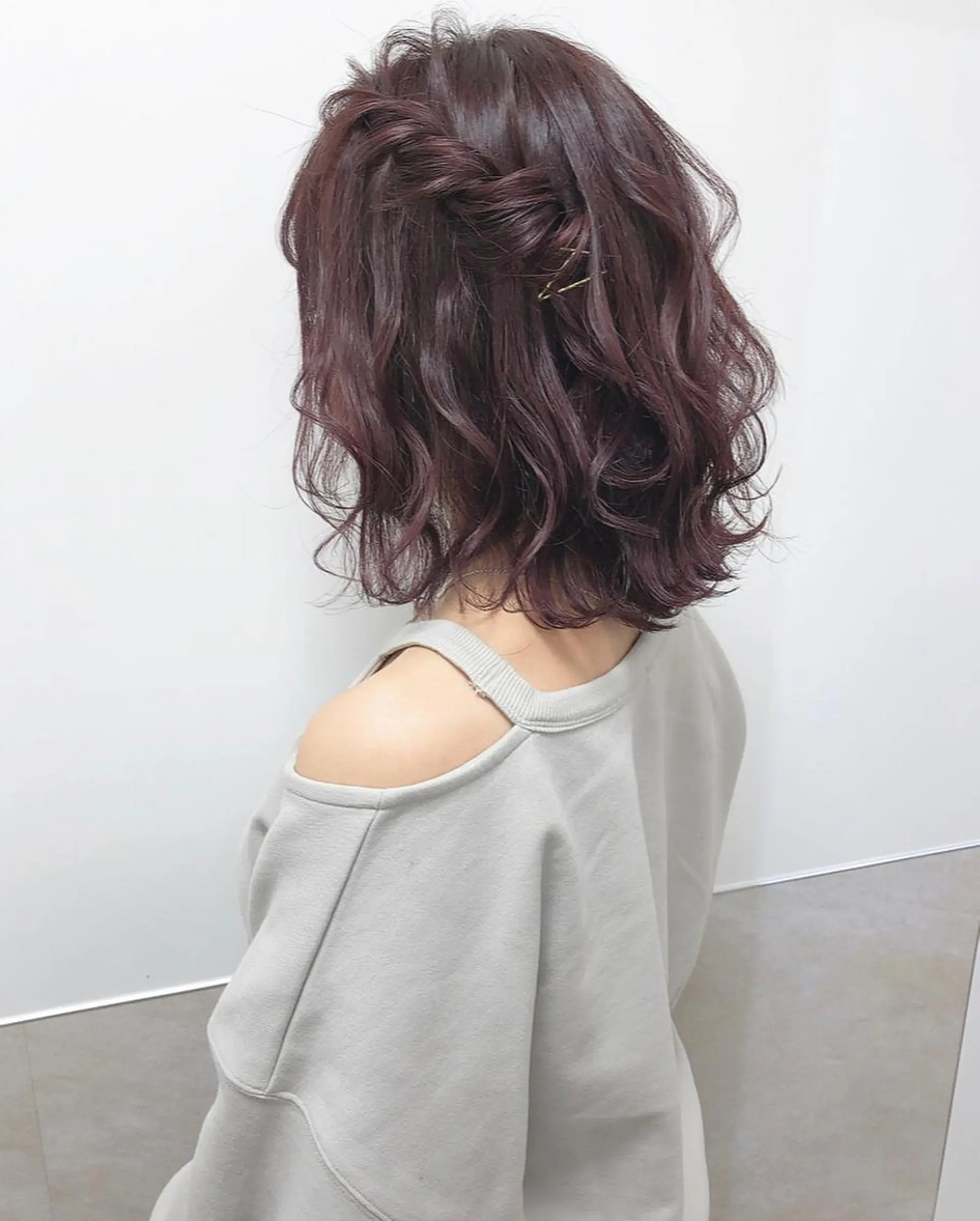 ミディアム カラー autre所属・大久保 ひでなりのヘアスタイル