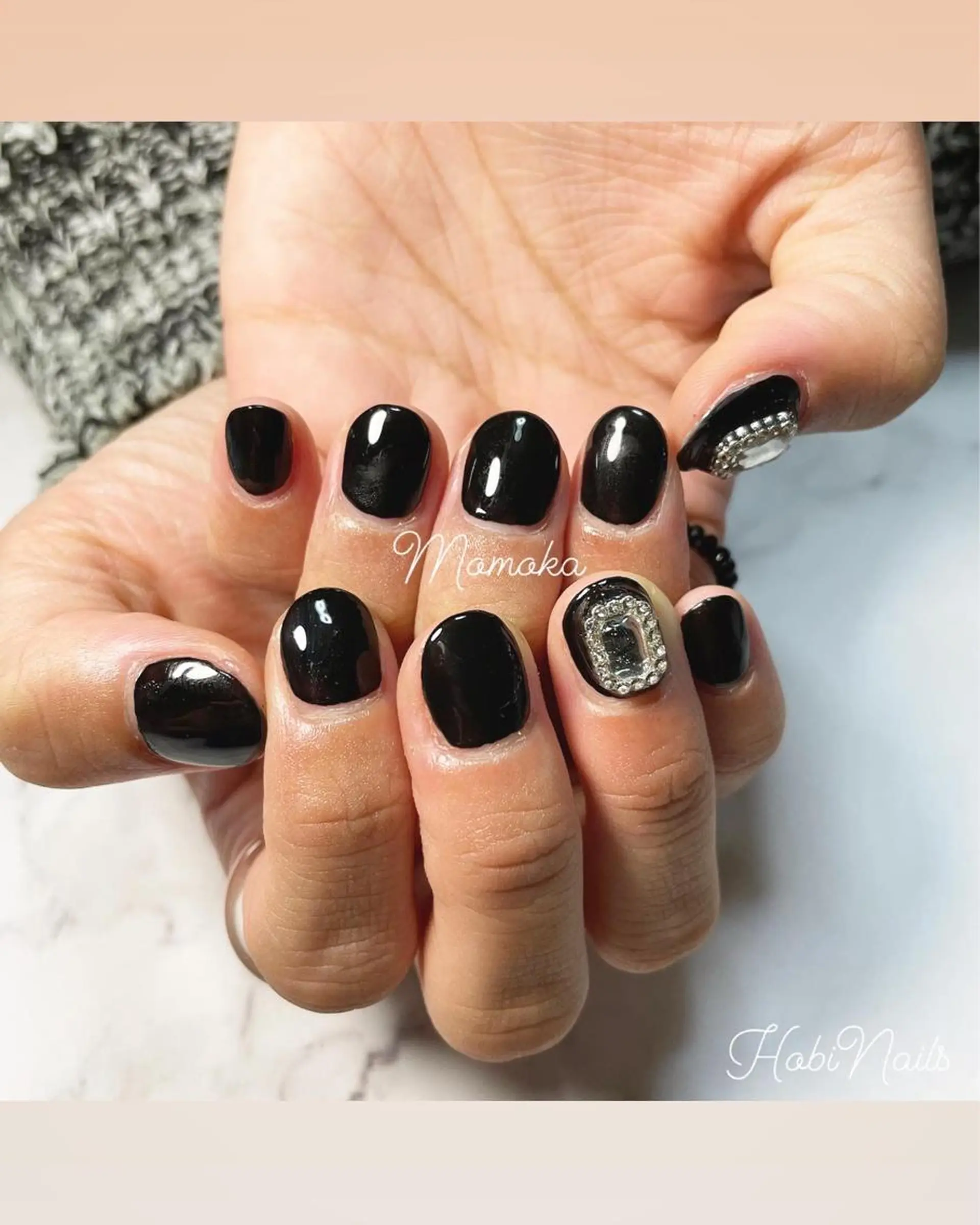 ネイル ワンカラーネイル momoka_nails所属・Momo nailsalonのネイルデザイン