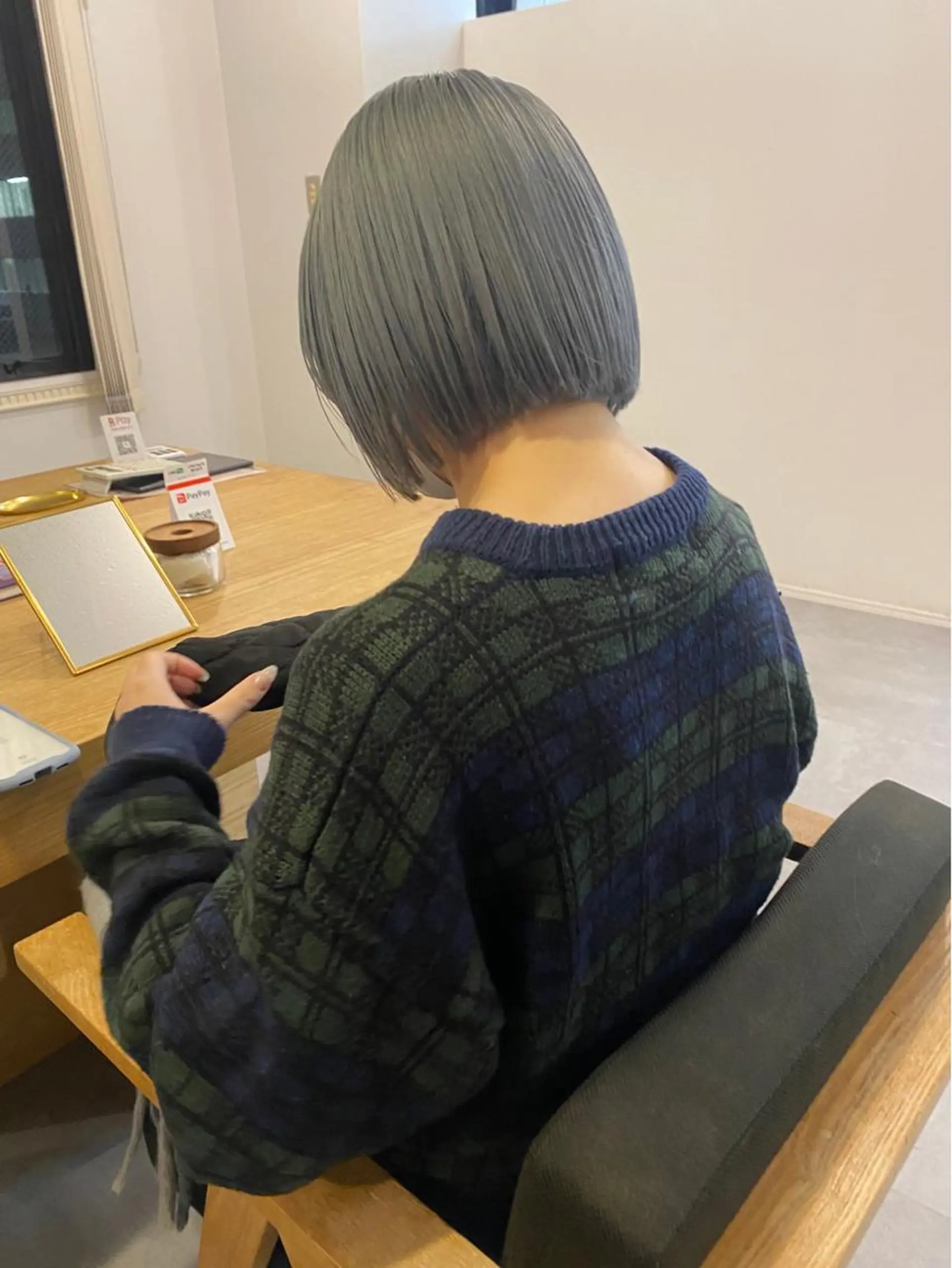 ショート カット SALT WATER所属・南堀江ハイトーン ×カットMIKU🍒のヘアスタイル