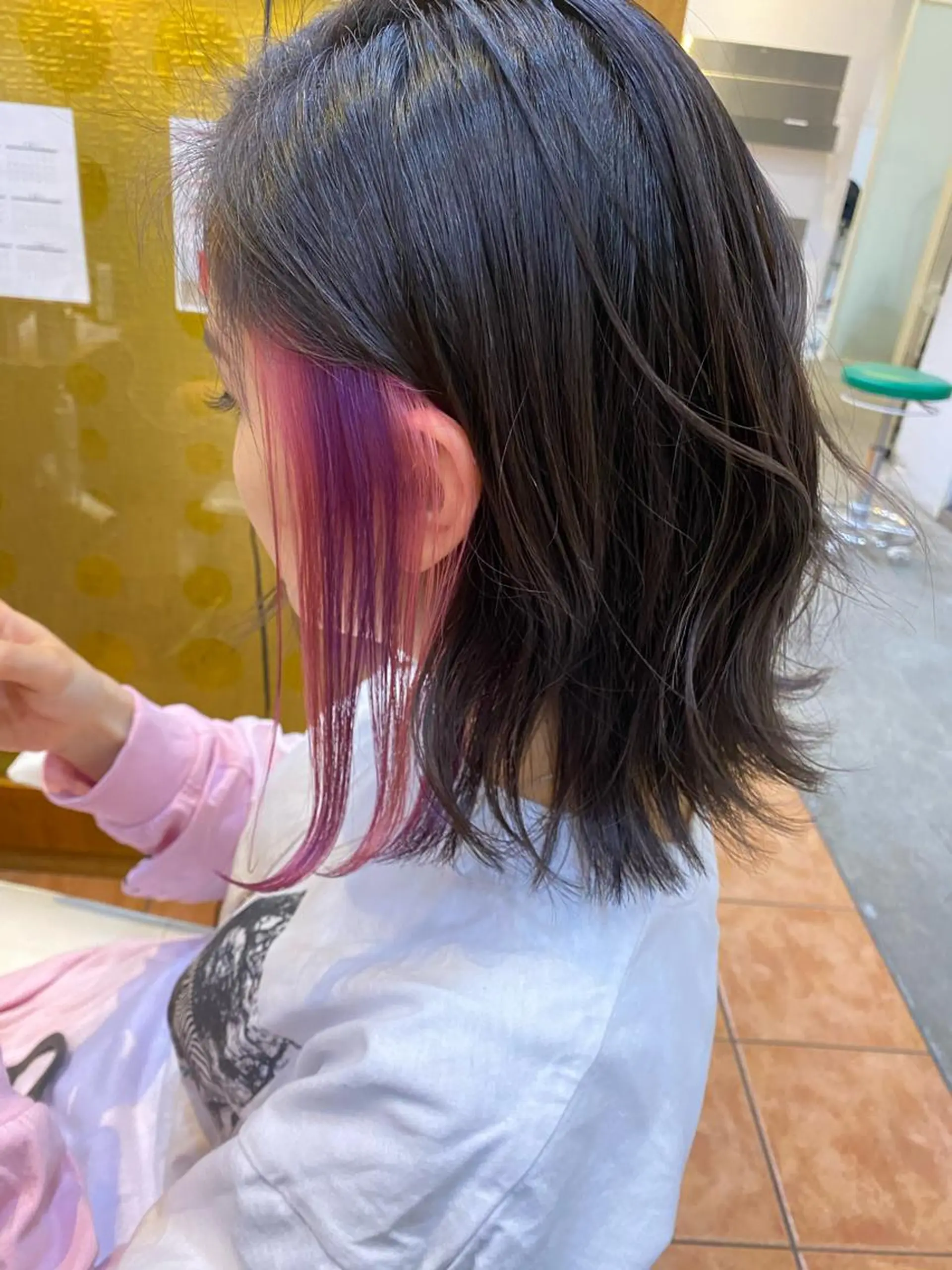 ミディアム カラー 髪質改善専門店QOLU所属・✨髪質改善専門店✨ QOLU✨のヘアスタイル