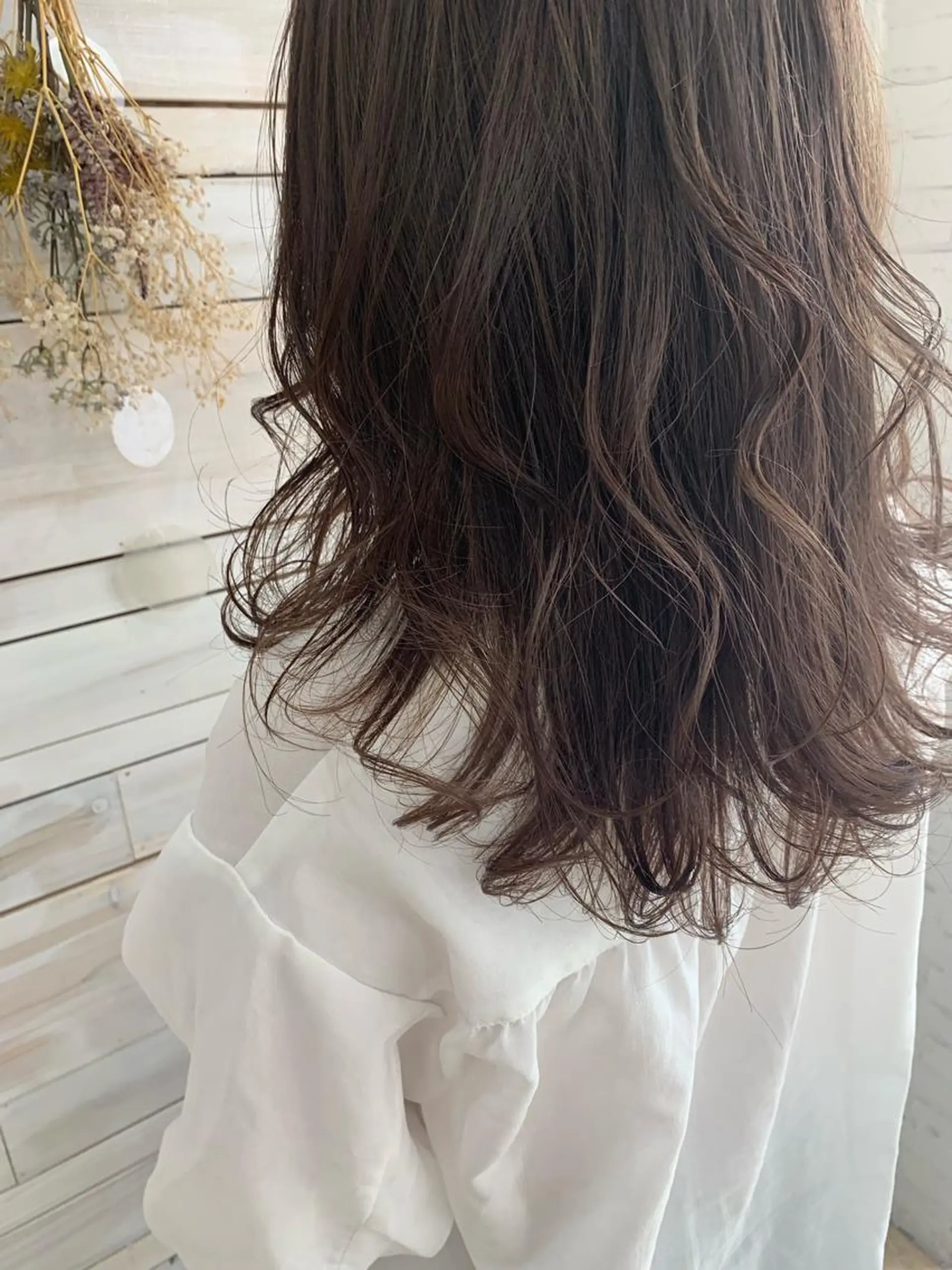 セミロング ハッシュカット/ボブ /レイヤー/彩奈のヘアスタイル